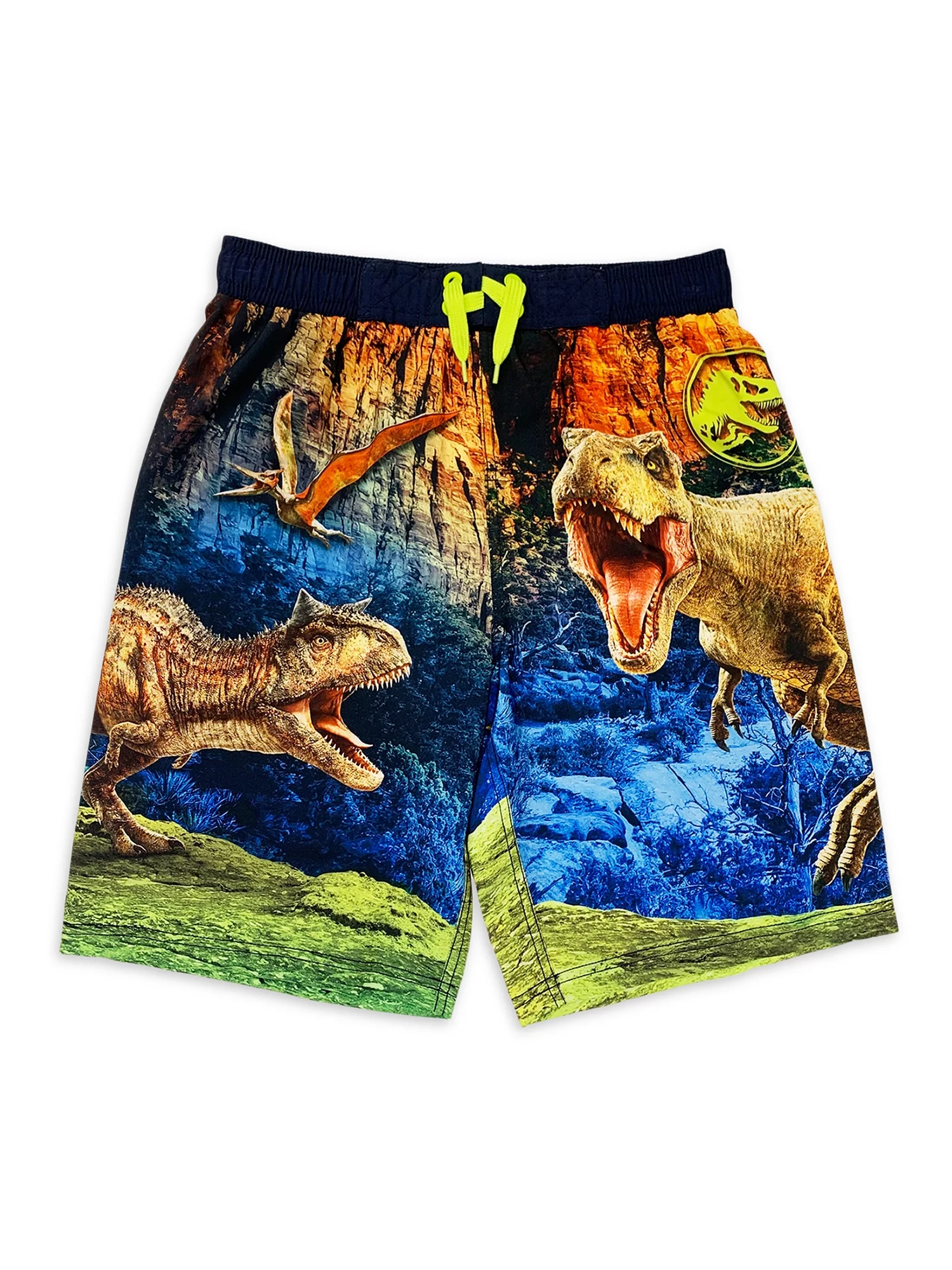 Toddler Swim Trunks Jurassic World Park Dinosaur UPF 50+ Swim