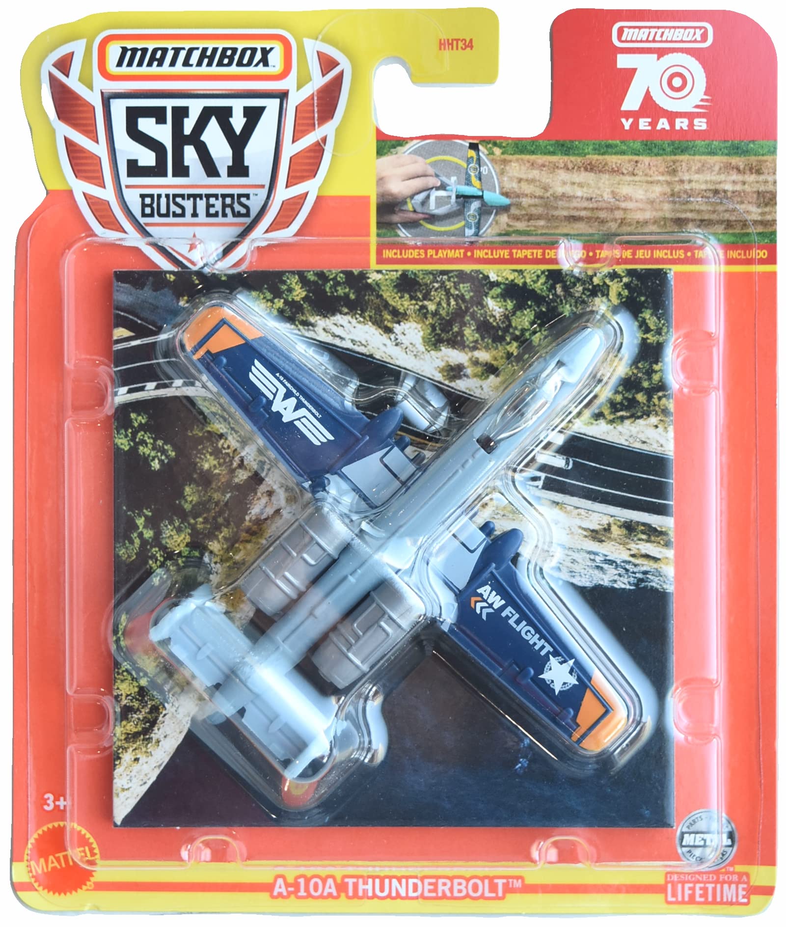 Matchbox 2023 Chow Mobile II – 58/100 Diecast Car, 70th Anniversary Series Collectible Toy Vehicle