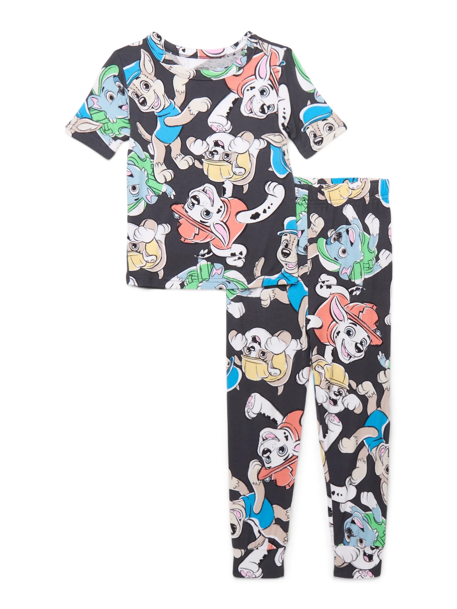 Pyjama Court Fille PAW Patrol - Skye, Liberty & Everest En Licornes Magiques (été, Polyester Doux)