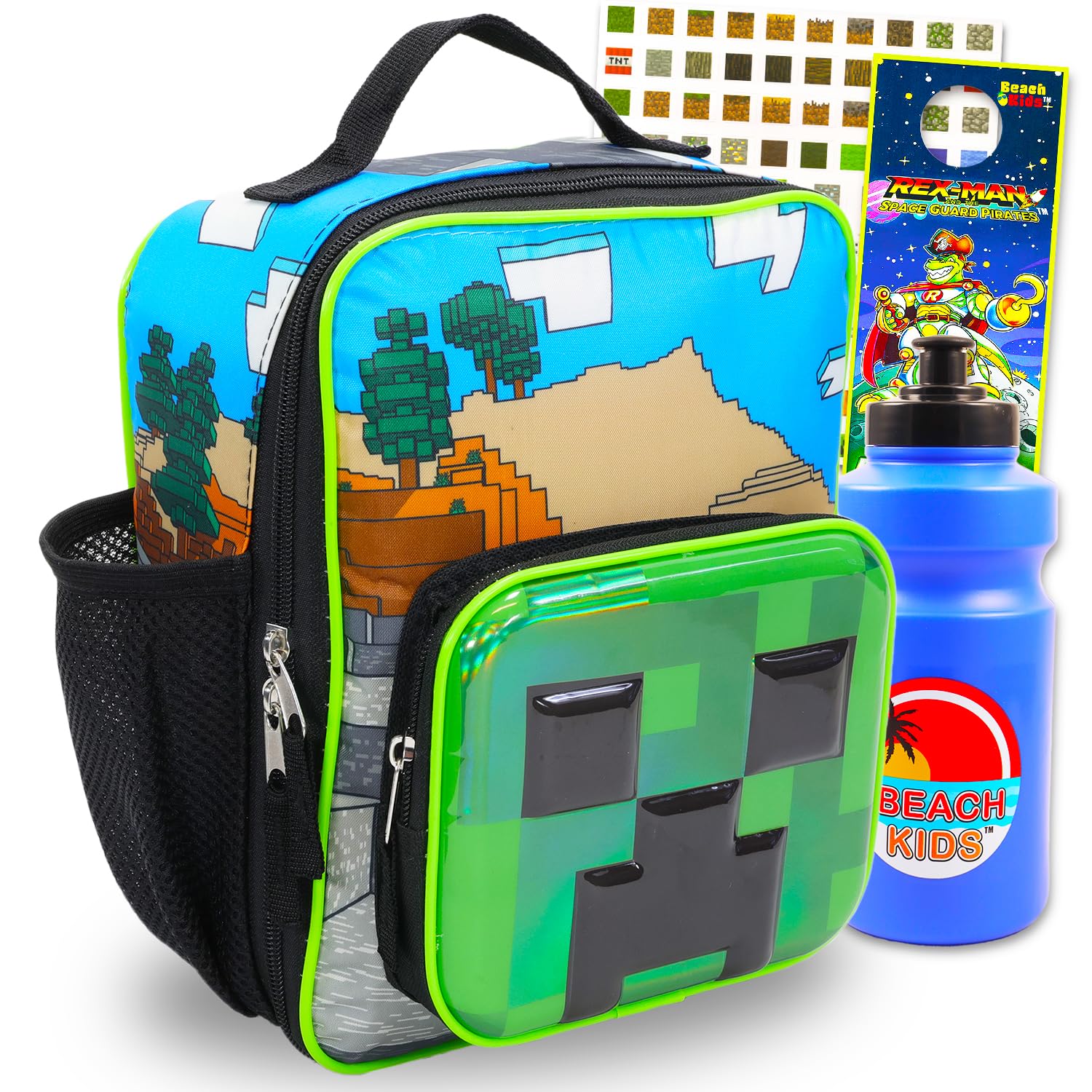 Minecraft Lunch Box Minecraft Insulated Kids Lunch Bag Lunch Box