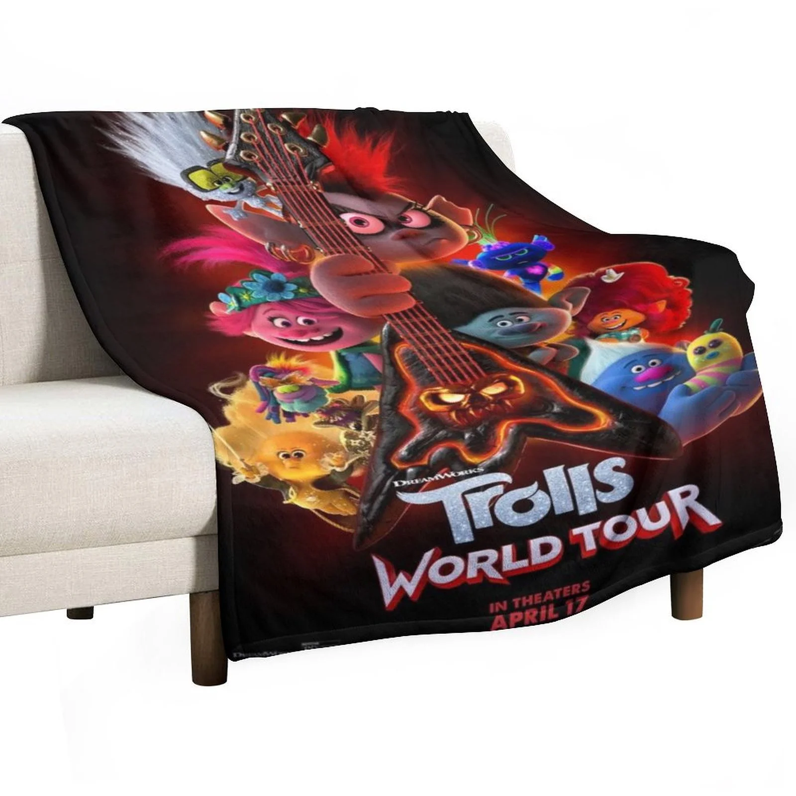 Trolls - Brandclub - Trolls Blanket, Kids Bedding, Super Soft