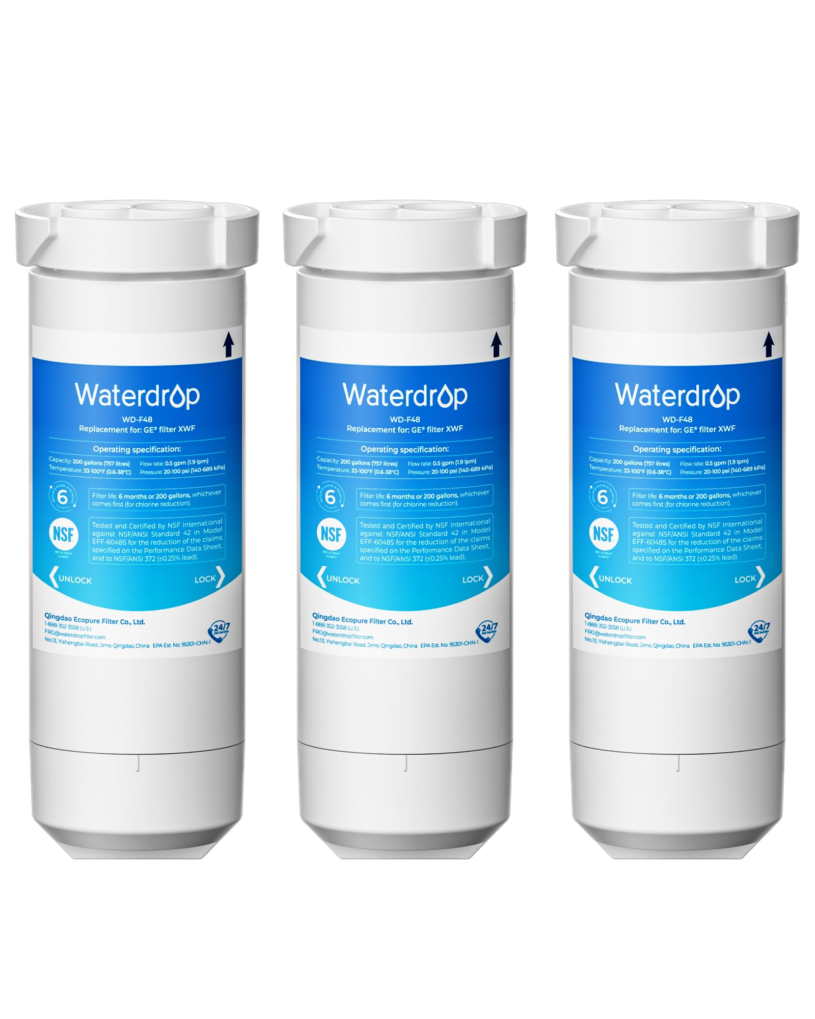 Waterspecialist MWF Refrigerator Water Filter, Replacement