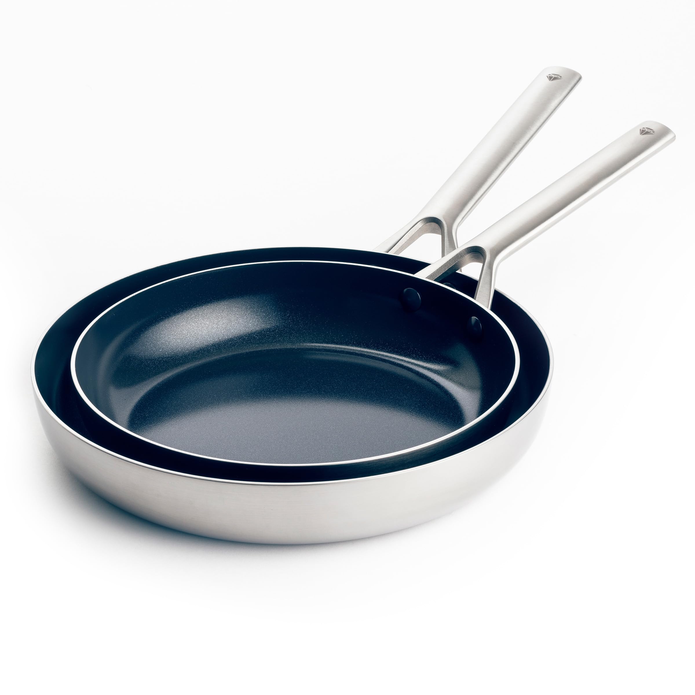 Blue Diamond 8" Hard Anodized Ceramic Nonstick Frying Pan - PFAS-Free, Dishwasher & Oven Safe
