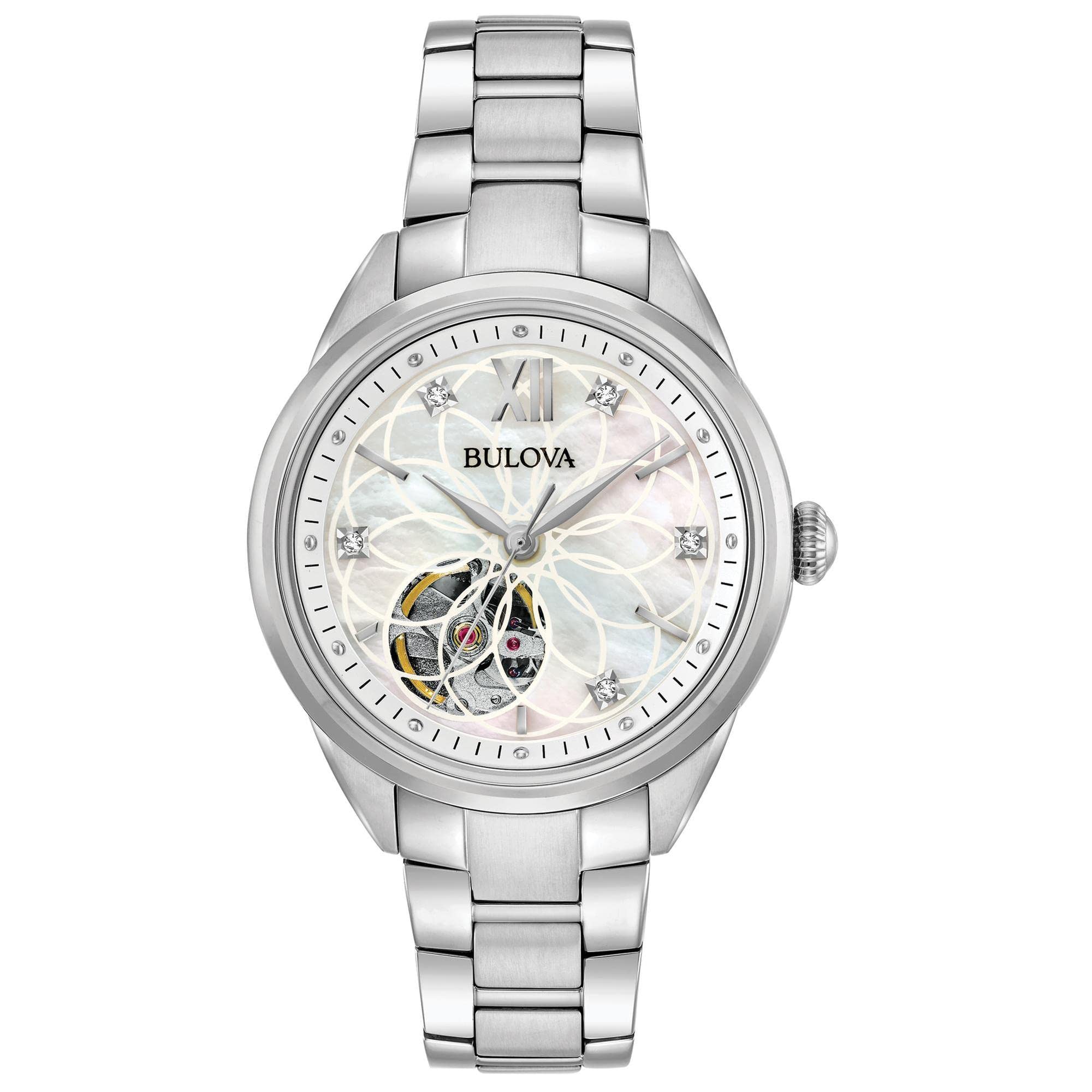 Bulova Silver Dial Stainless Steel watch 96M111 Bulova Men main image 3