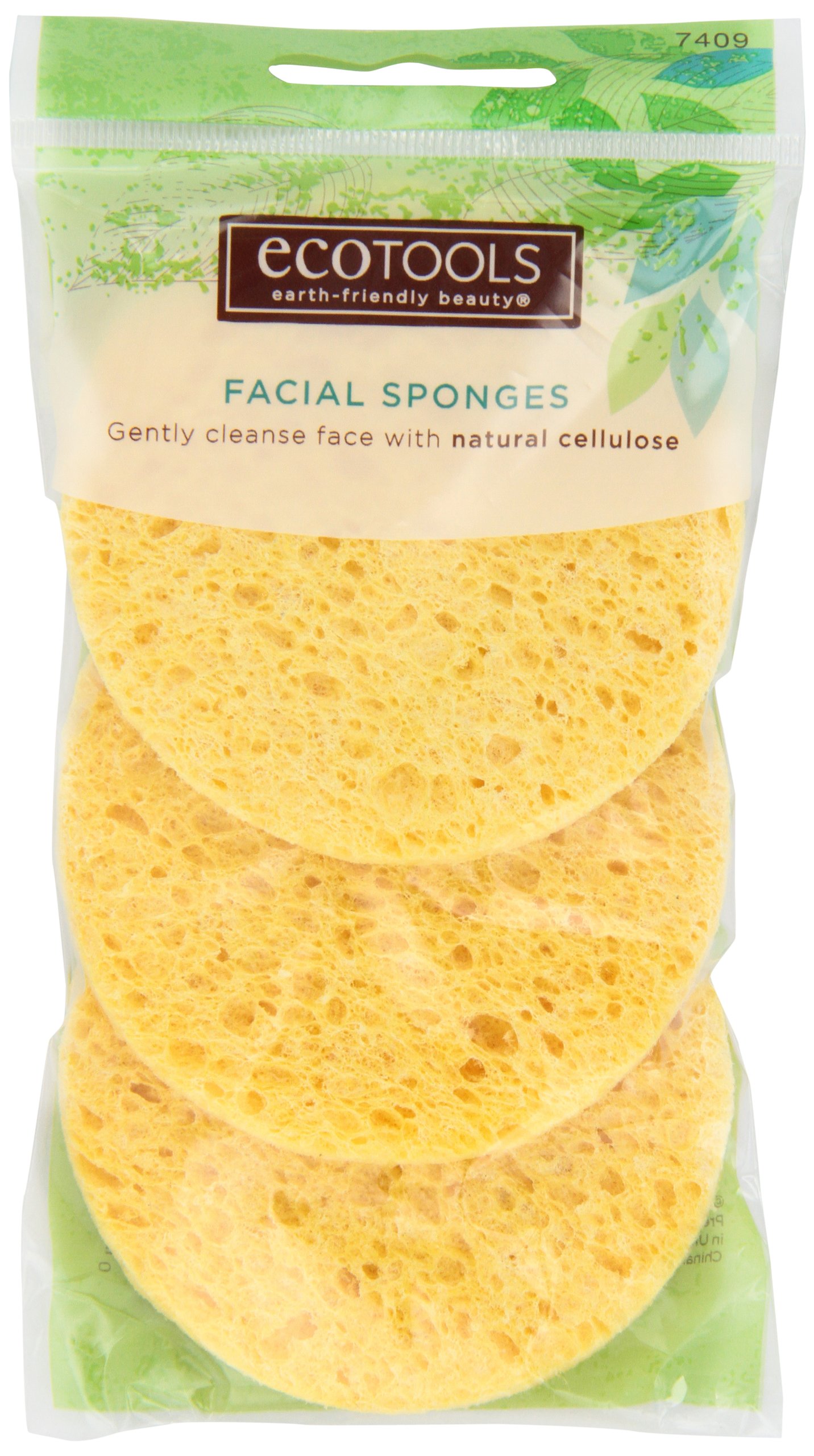EcoTools Mask Remover Sponges - 2 Pack Reusable Facial Sponges For Gentle Exfoliation & Clean Removal