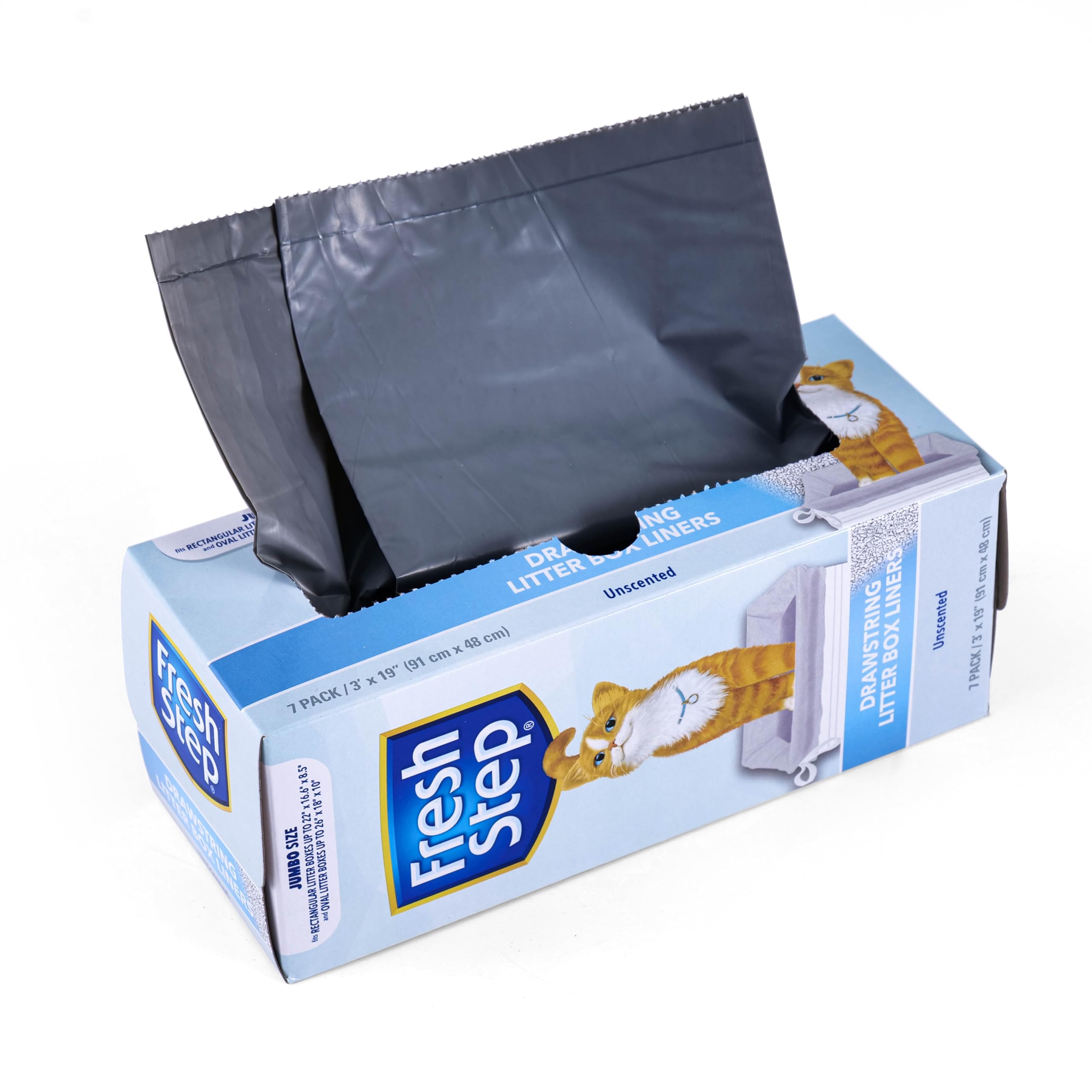 Cat Litter Bags Cat Litter Box Liners 30 Count, Jumbo Liners 36