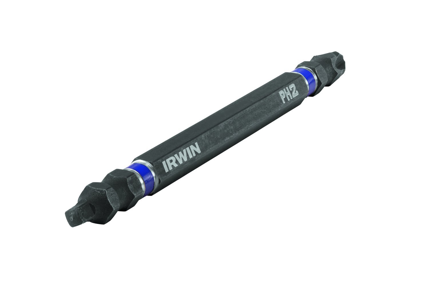 Irwin - - IRWIN Tools IMPACT Performance Series Double-Ended Screwdriver Power Bit, TORX, 2 3/8-inch Length, 5-Piece Set With Magnetic Screw Hold Attachment (1903522