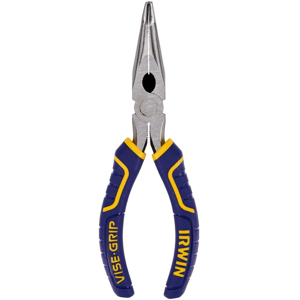 IRWIN Vise-Grip Long Nose Pliers With Wire Cutter, 8", 2078218 - View #7
