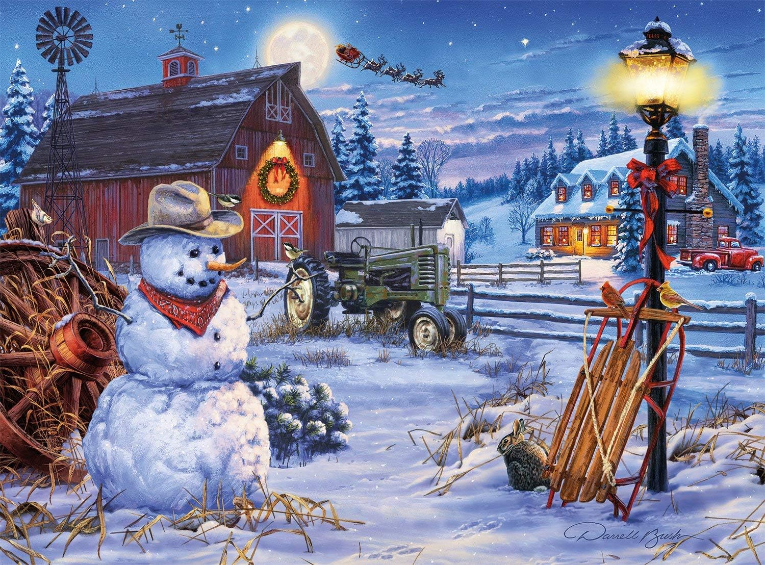 Buffalo Games Peace After The Storm 1000 Piece Puzzle - Chuck Pinson Art, 26.75x19.75 Inches - View #12