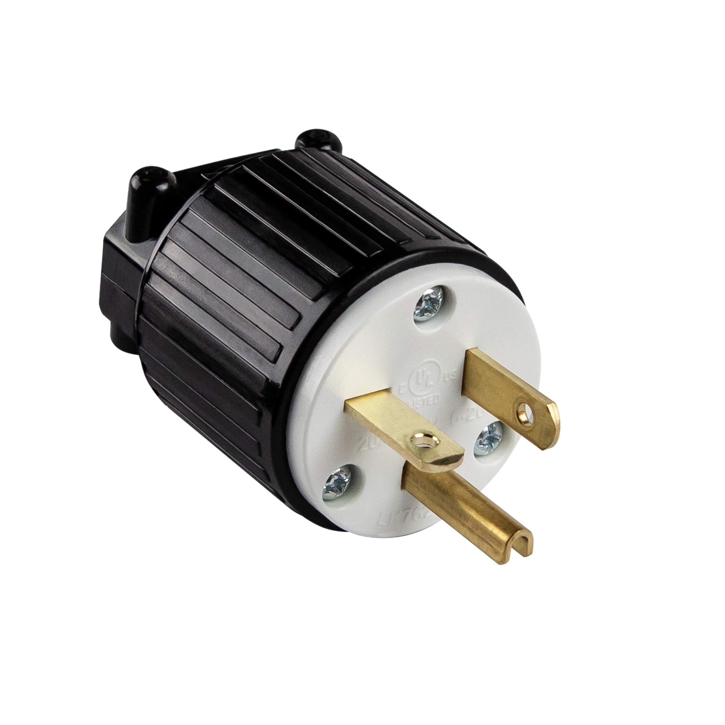 thumbnail image 2 of 1pc 50A 125/250V Straight Blade Angle Four Pin US Plug NEMA 14-50P Professional 2 of 11