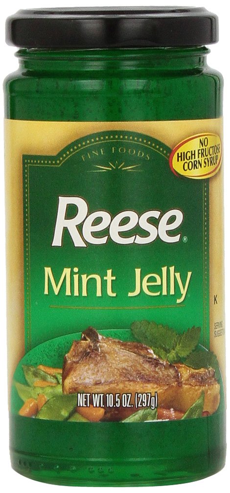 Reese® Jellied Mint Sauce With Mint Leaves, 10.4 Oz