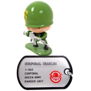 R.I.P. Rainbows In Pieces Gnarly Unicorn Collectible - Arrow Die Namic Vinyl Figure With Holographic Card & Stand - View #9