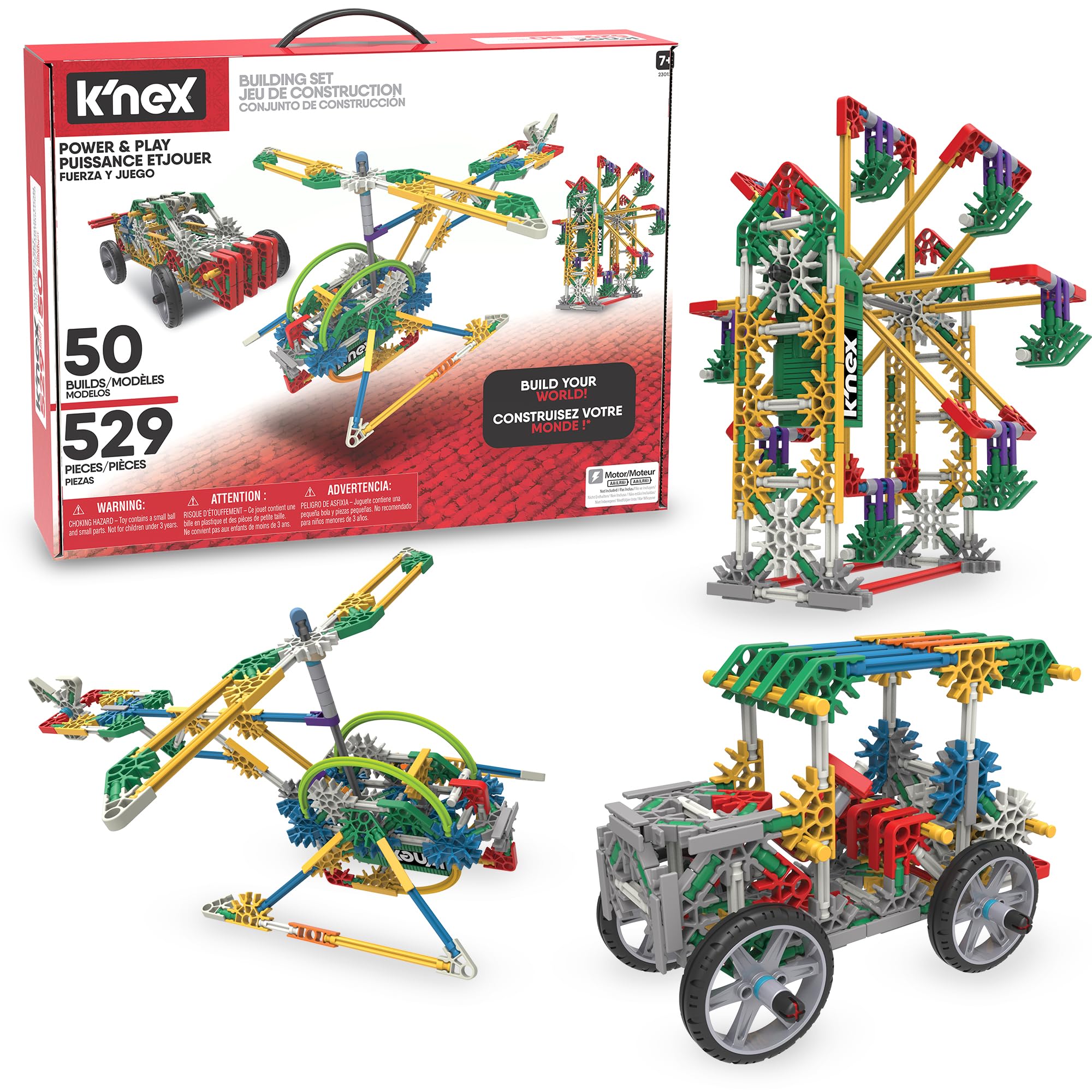 KnKnKnKnさん専用 K'Nex - Brandclub - K'NEX Control Crane Building Set - 817