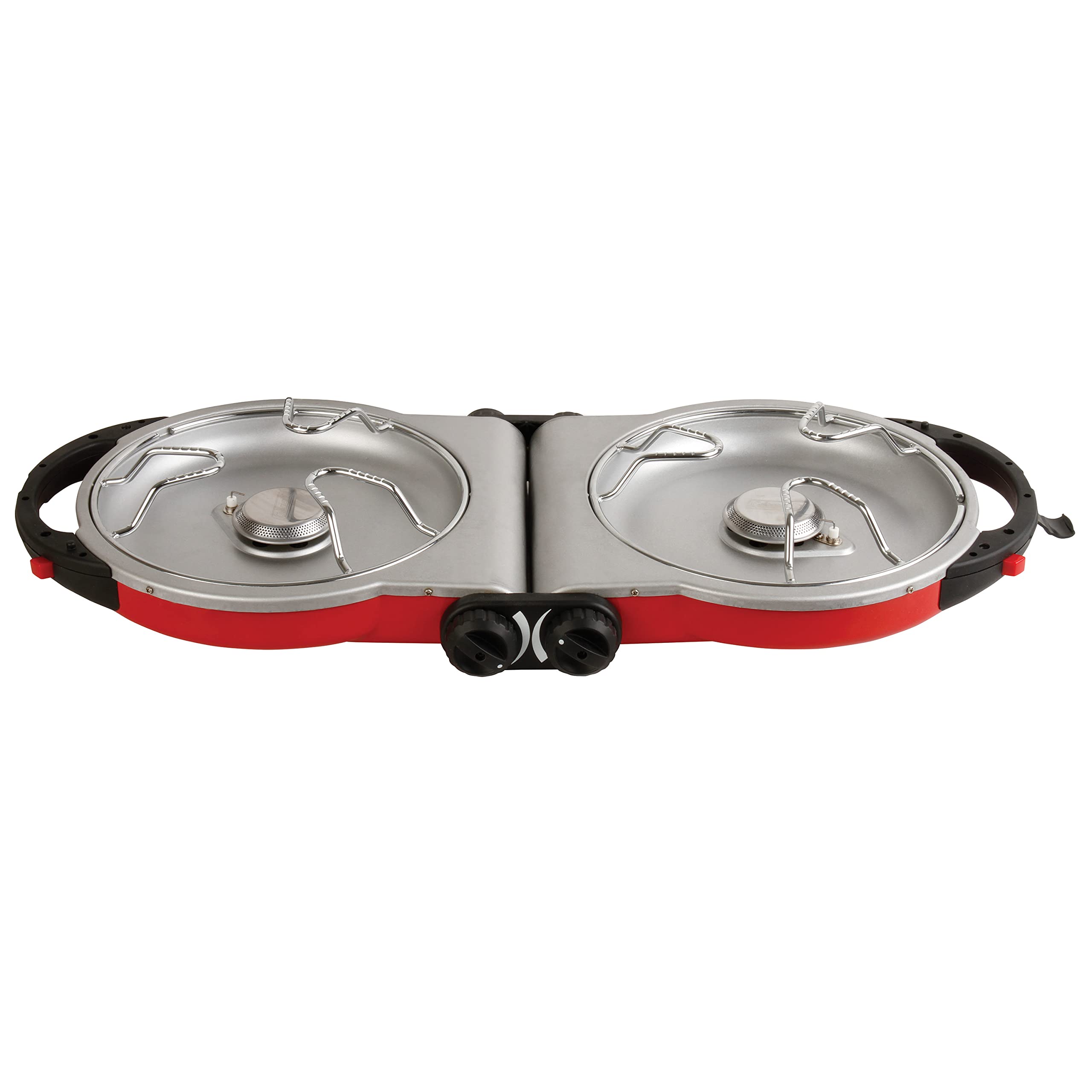 Coleman Tabletop Propangas Grill/Herd Kombo – 2 Brenner, 20.000 BTU Für Camping & Outdoor-Kochen (330 Sq In Grillfläche)
