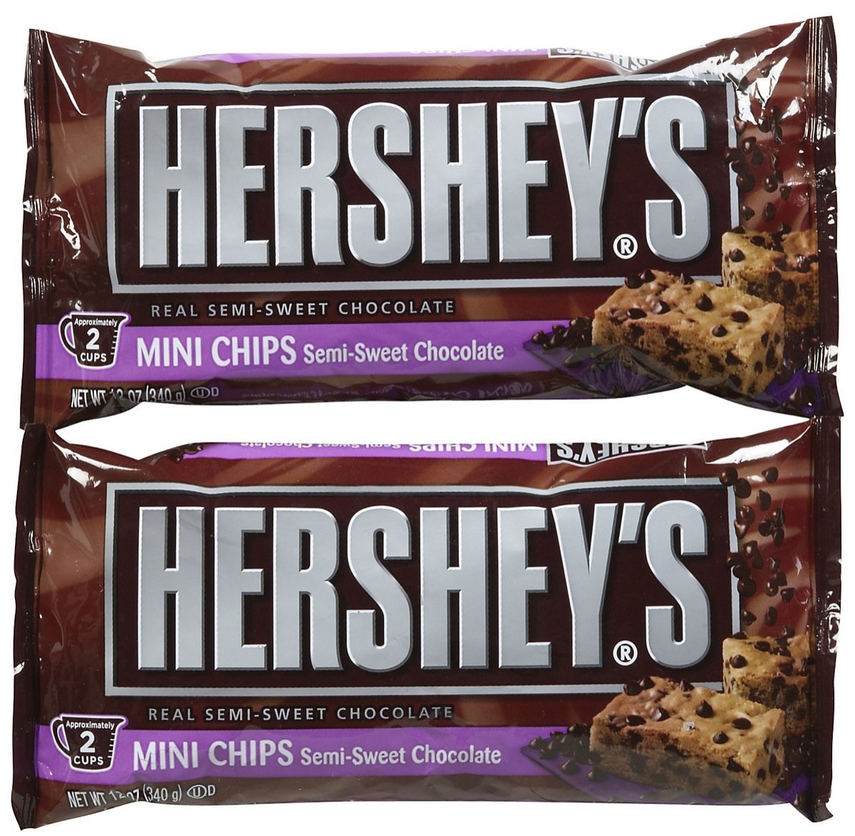 Hershey's Cinnamon Baking Chips - 10 Oz Bags (Pack Of 4) Gluten Free