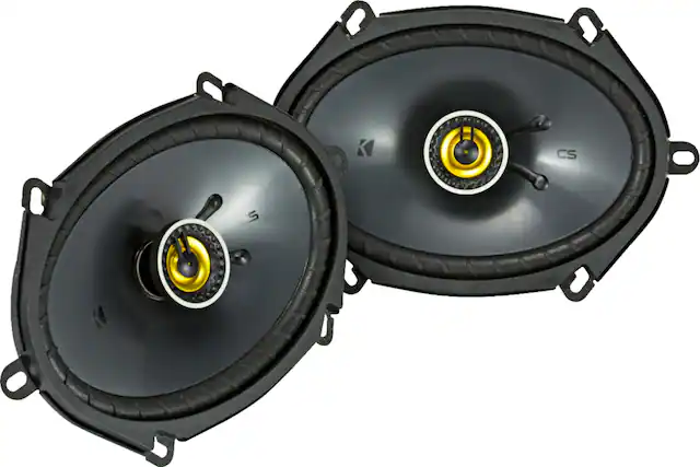 KICKER Speakers 6X9 Inch For Chevrolet Colorado (All Cab) 2015-2023 Upgrade Kit - Pair Of CS Series With Adapters And Harness, Car Audio Front Door Speaker For Chevy CSC6934, 46CSC6934