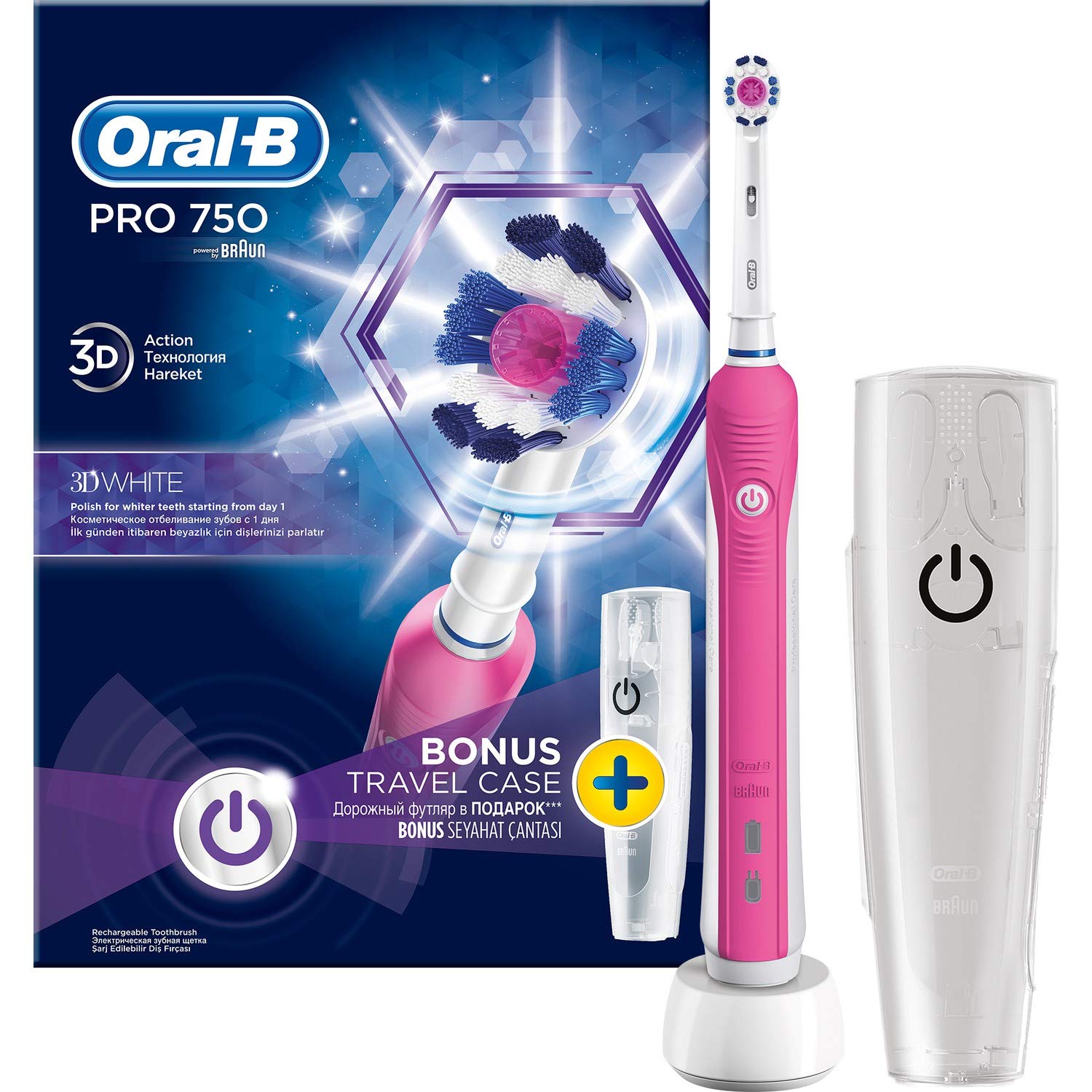 Braun - Brandclub - Brown Oral B Electric Toothbrush Bended of