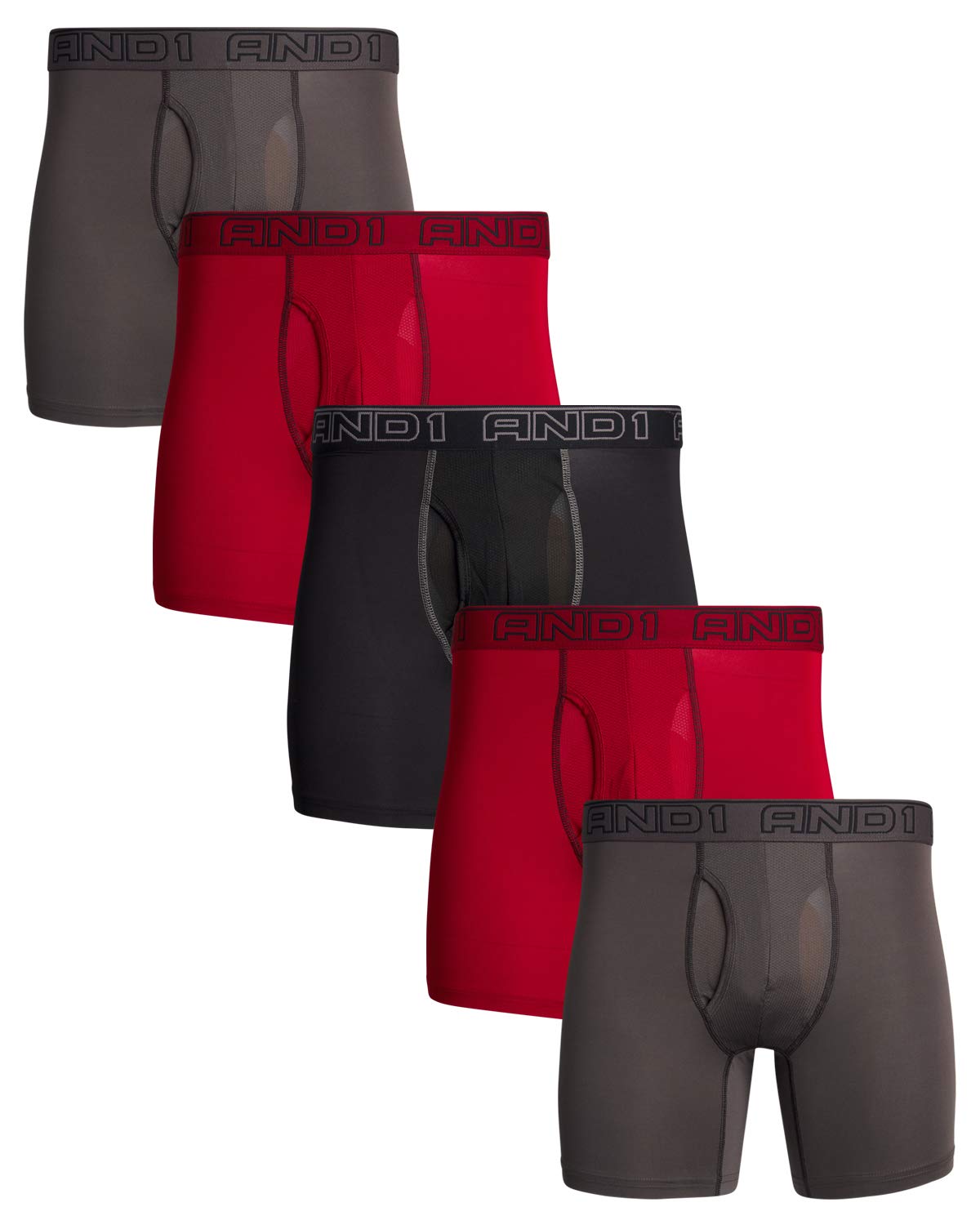 AND1 - Brandclub - AND1 Men's Long Leg Performance Boxer
