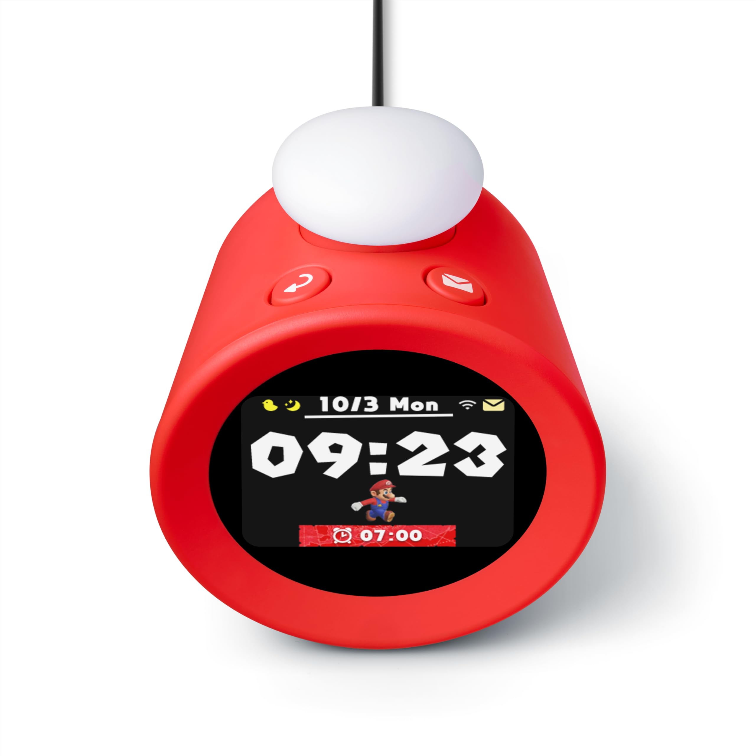 Nintendo Alarmo サウンドクロック 赤 Nintendo - Brandclub - Nintendo Sound Clock: Alarmo, Red, Small