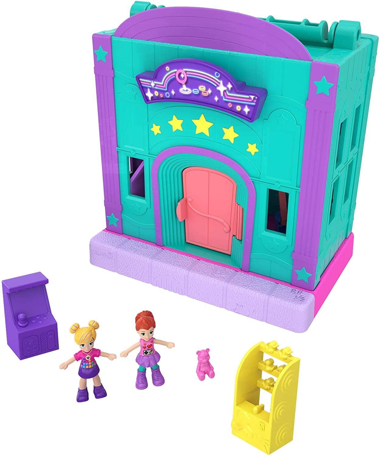 Polly Pocket New York Fashion Pack - Travel Set With Polly & Clothes For NYC Vacation