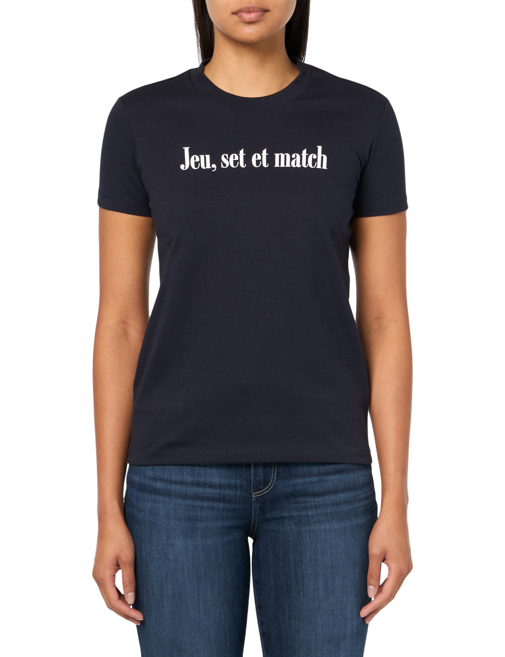 Lacoste - Brandclub - Lacoste Women's Short Sleeve Solid V