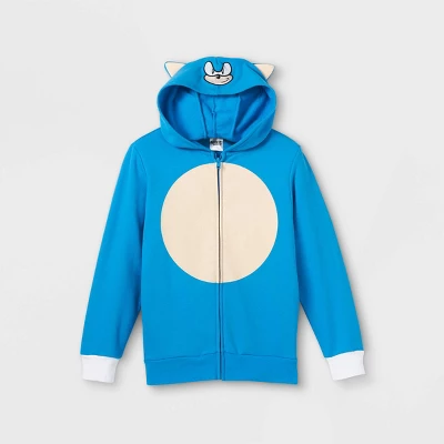 Sonic - Brandclub - Boys' Sonic the Hedgehog Zip-Up