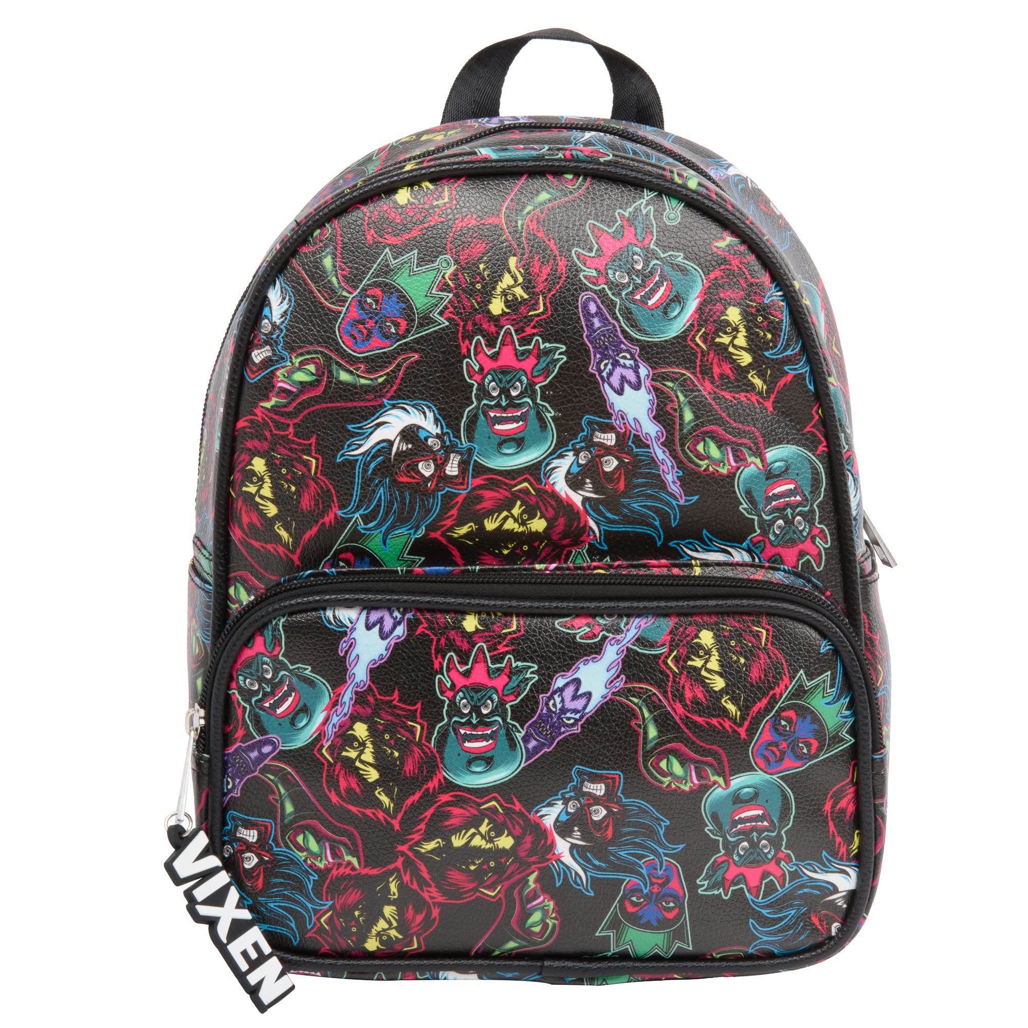 Disney 100 Mini Backpack Purse with Multi Character Allover Print & Molded Metal Loungefly Disney100 Mickey & Friends All-Over Print  main image 2