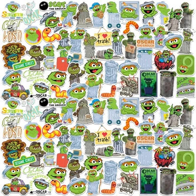 Sesamstraße Stickerbuch Mit über 300 Aufklebern – 4 Bögen Mit Elmo, Ernie & Co. Für Kinder & Lehrer