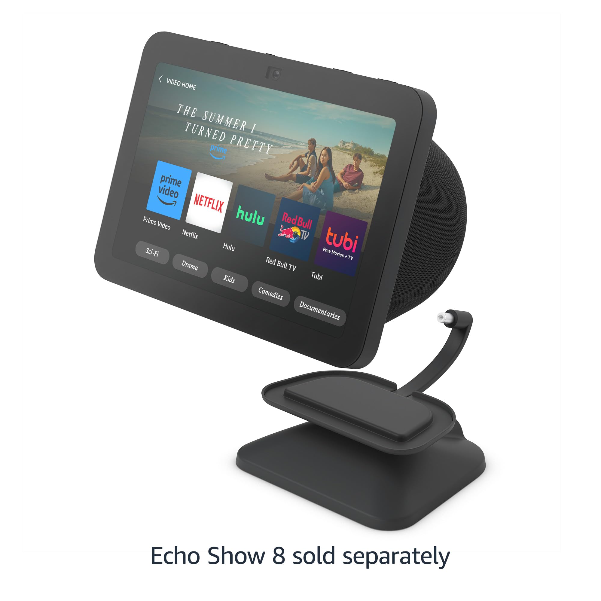 Amazon echo show 8 ブラック 第1世代 M109289357新 デザイン
