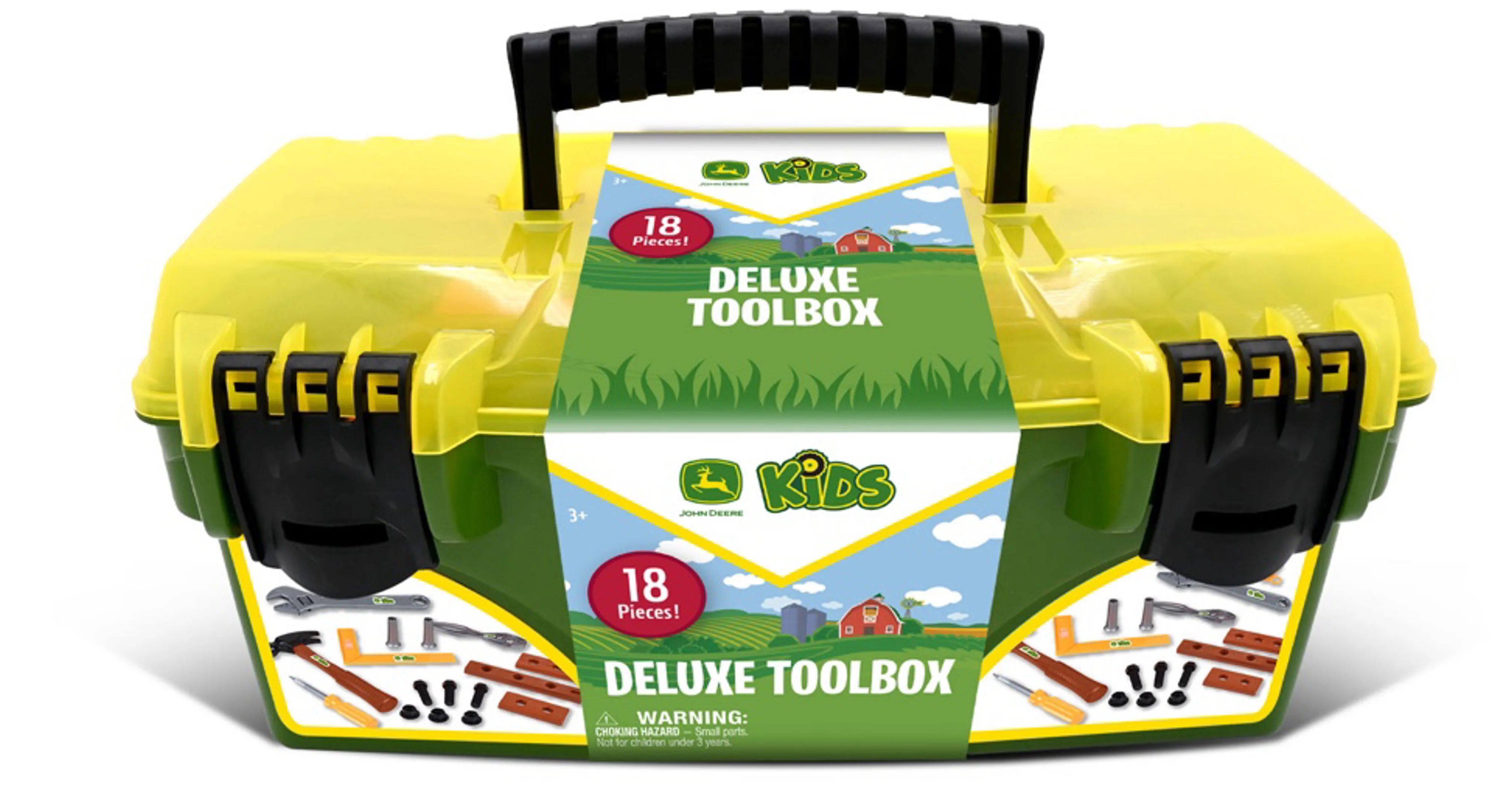 John Deere 18 Piece Deluxe Tool Box With Tools - Heads To Tails Horseware - View #12