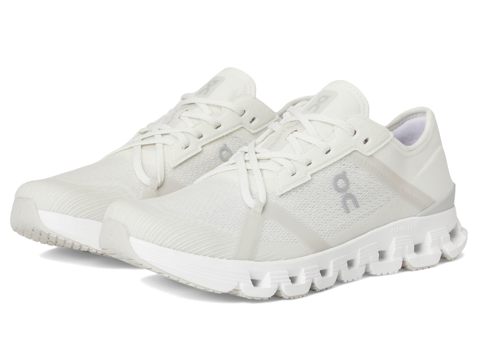 ON - Brandclub - On Women's Cloud X Sneakers, White/Black, 7