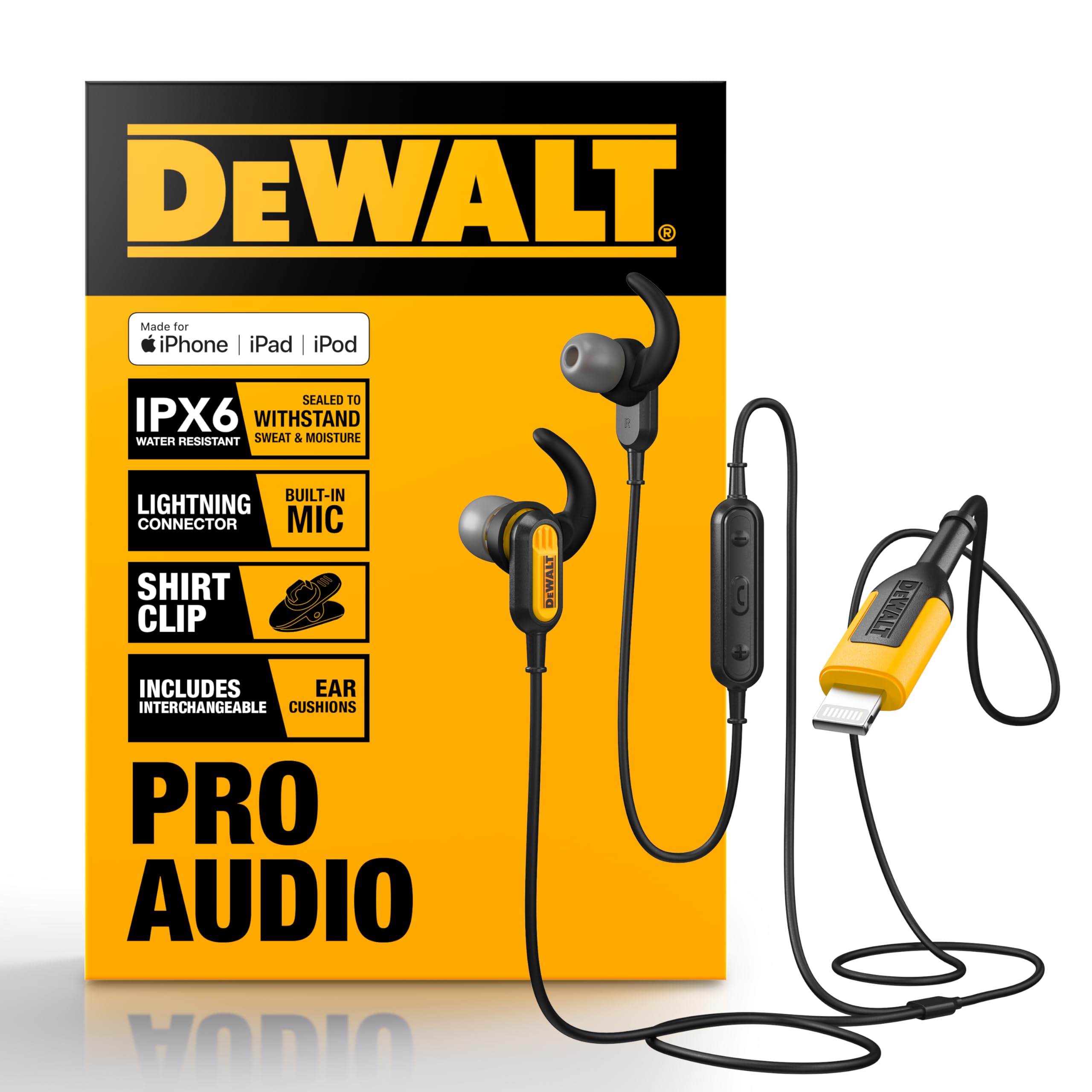 Dewalt - Brandclub - DEWALT Heavy Duty Bluetooth Neckband