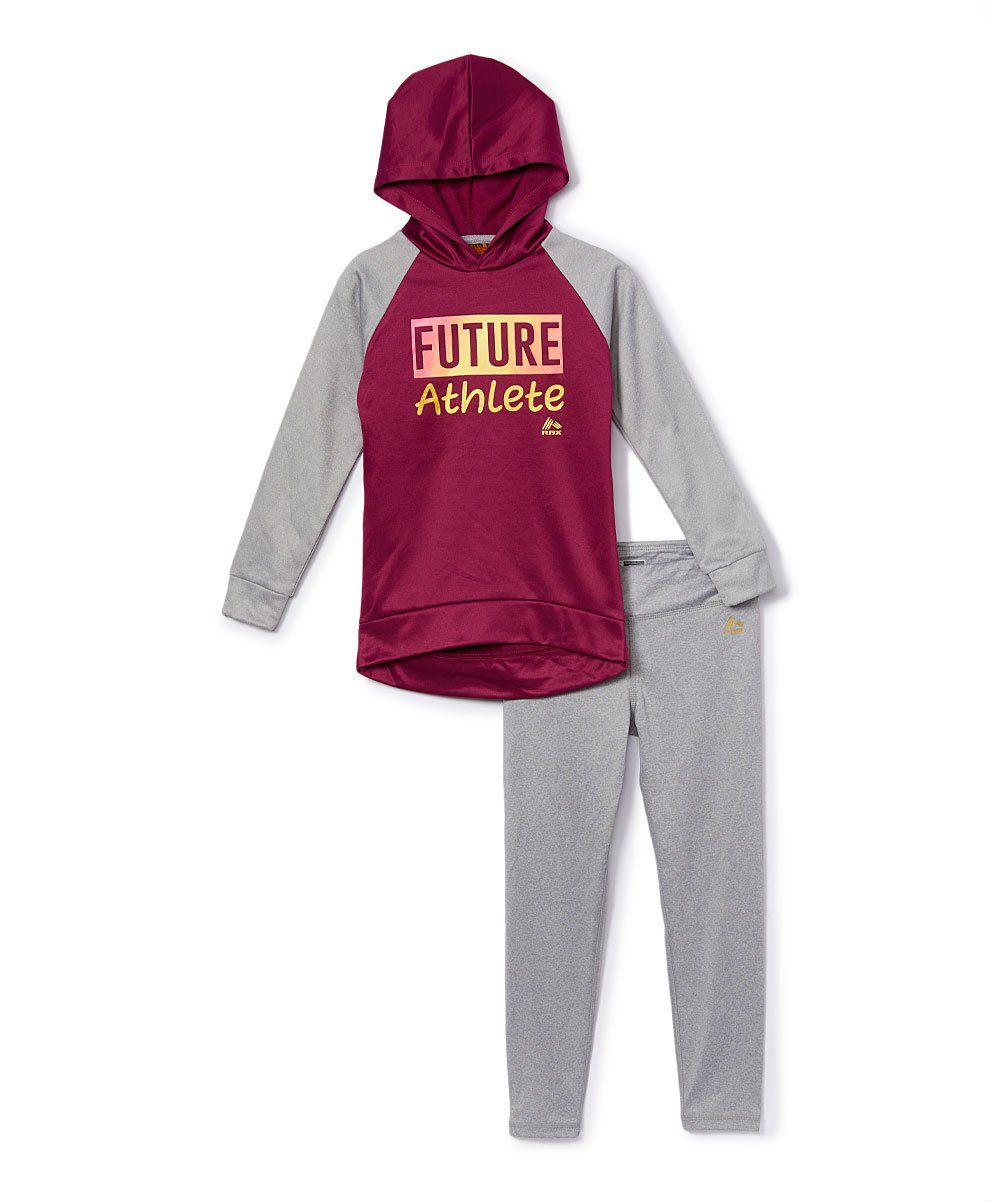 Rbx Activewear Womens Tops RBX Girls' 3-Piece Active Set Fleece