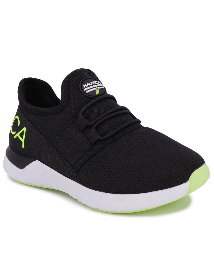 Nautica Kids Slip-On Sneakers - Black Rainbow Metallic, Big Kid/Little Kid Athletic Shoes
