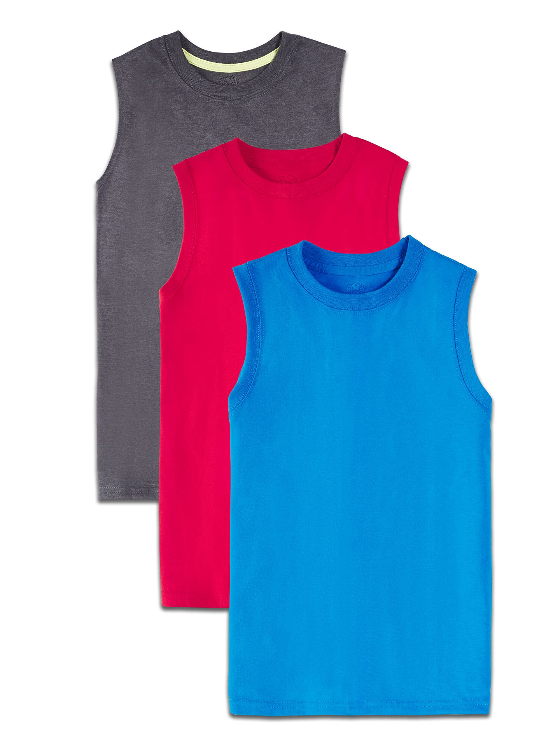 Fruit Of The Loom Kids T-Shirts Fruit Of The Loom Kids Cotton T Shirts Boys Girls Short Sleeve Plain A 875658