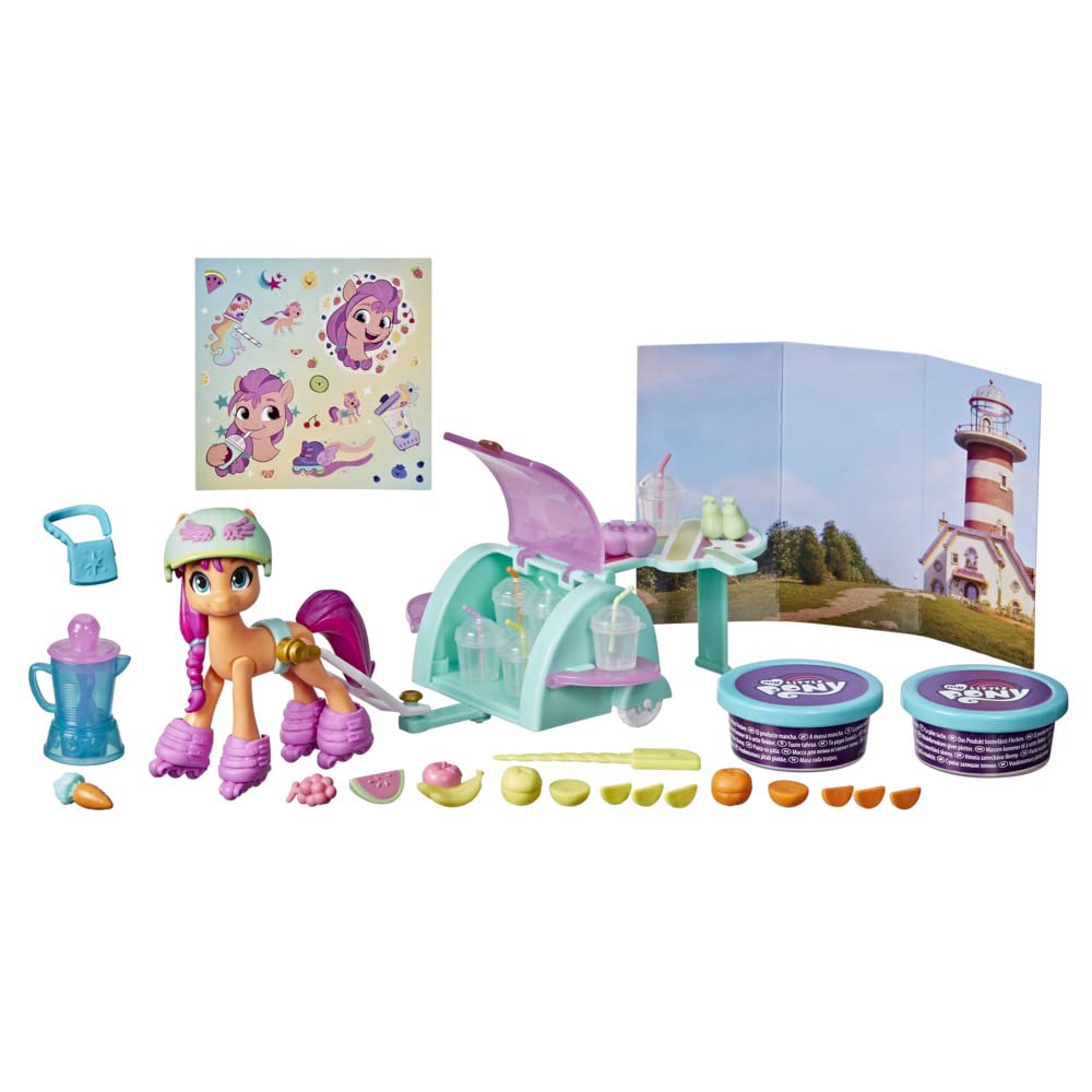 My Little Pony - Recuerdos De Fiesta Para Niñas, Paquete Con 4 Bolsas Ciegas De Juguete My Little Pony Para Revelar Agua, Más Calcomanías, Más | Figuras Misteriosas De My Little
