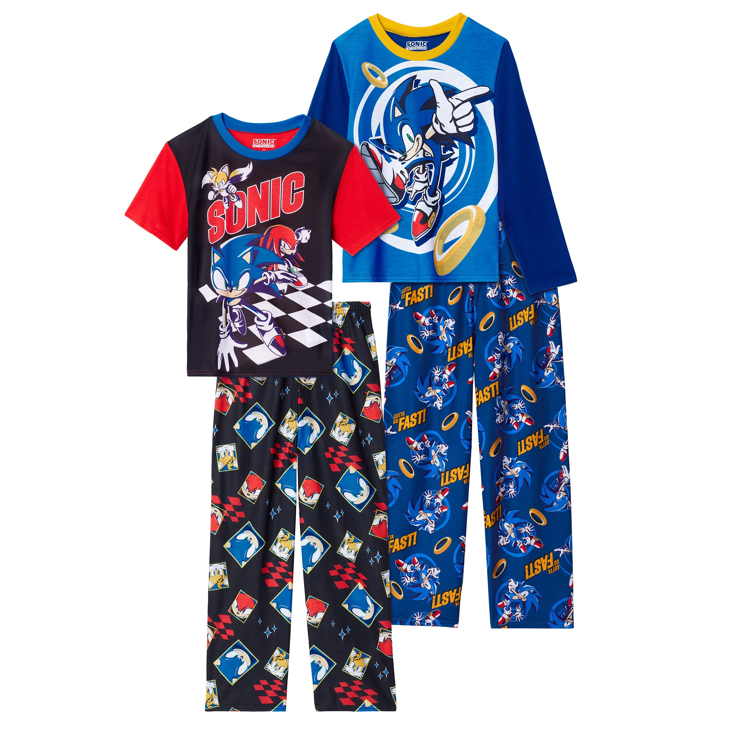 Pajama Bottoms Boys Xl Pajamas Sonic Pajamas Recovered Sonic