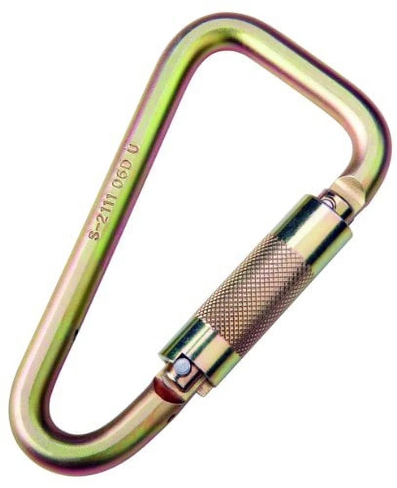 3M DBI-SALA 8-Foot Adjustable Rope Positioning Strap - Orange/Black With Snap Hook & Carabiner