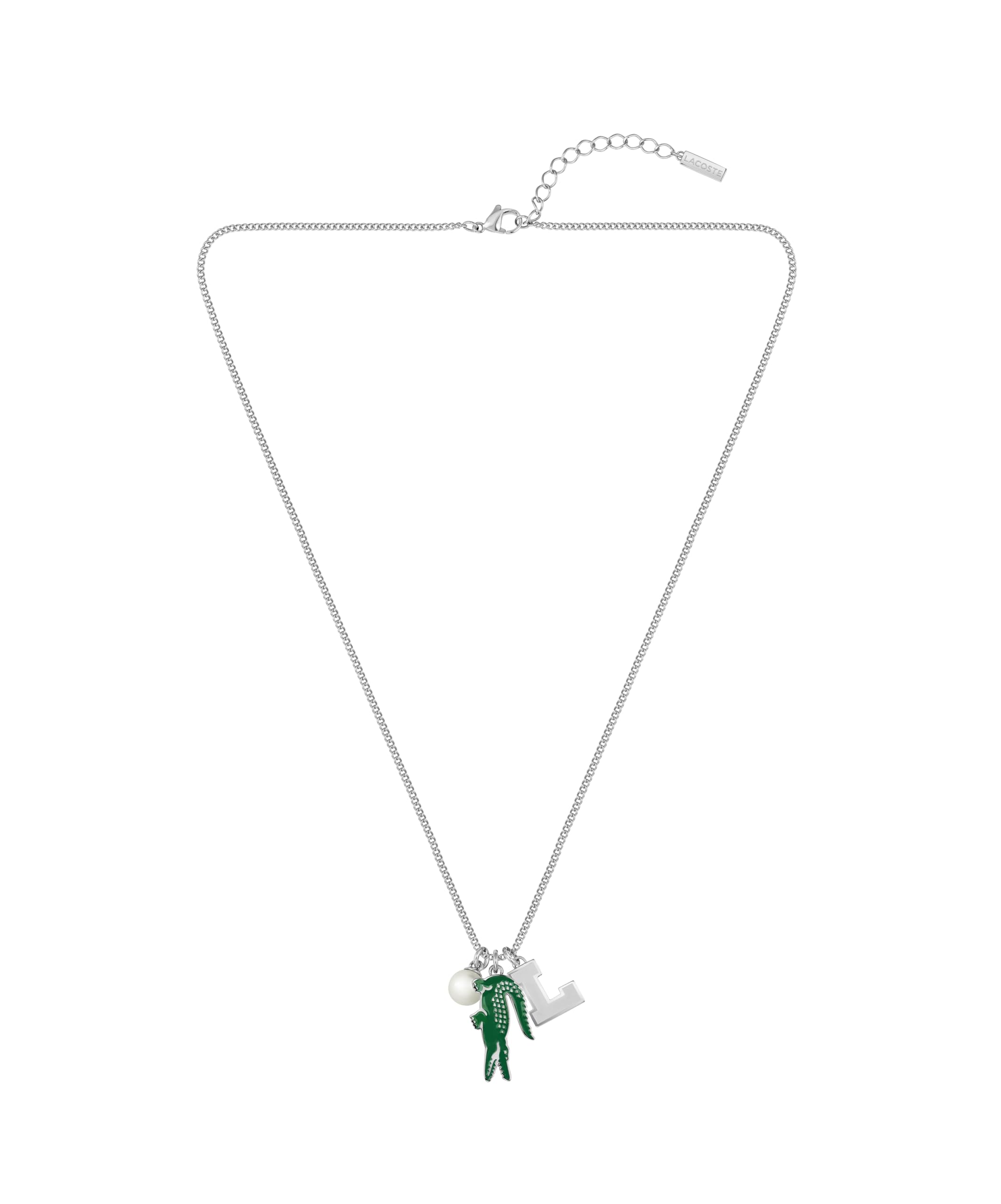 Lacoste STENCIL ネックレス Amazon.com: Lacoste Jewelry Stencil Men's Stainless Steel