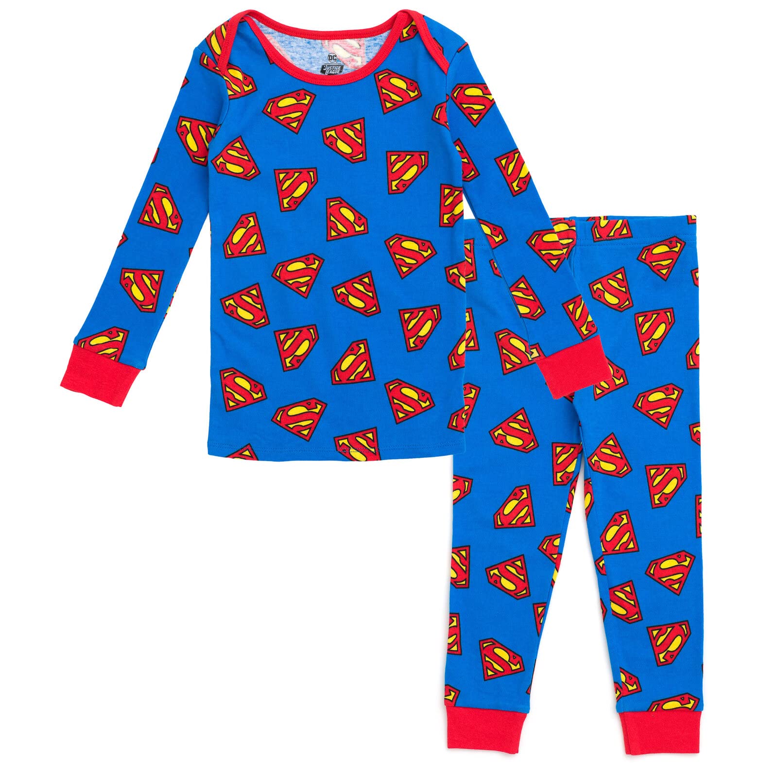 thumbnail image 2 of DC Comics Boys' Pullover Hoodie & Jogger Set – Superman & Batman, Long Sleeve 2 of 5