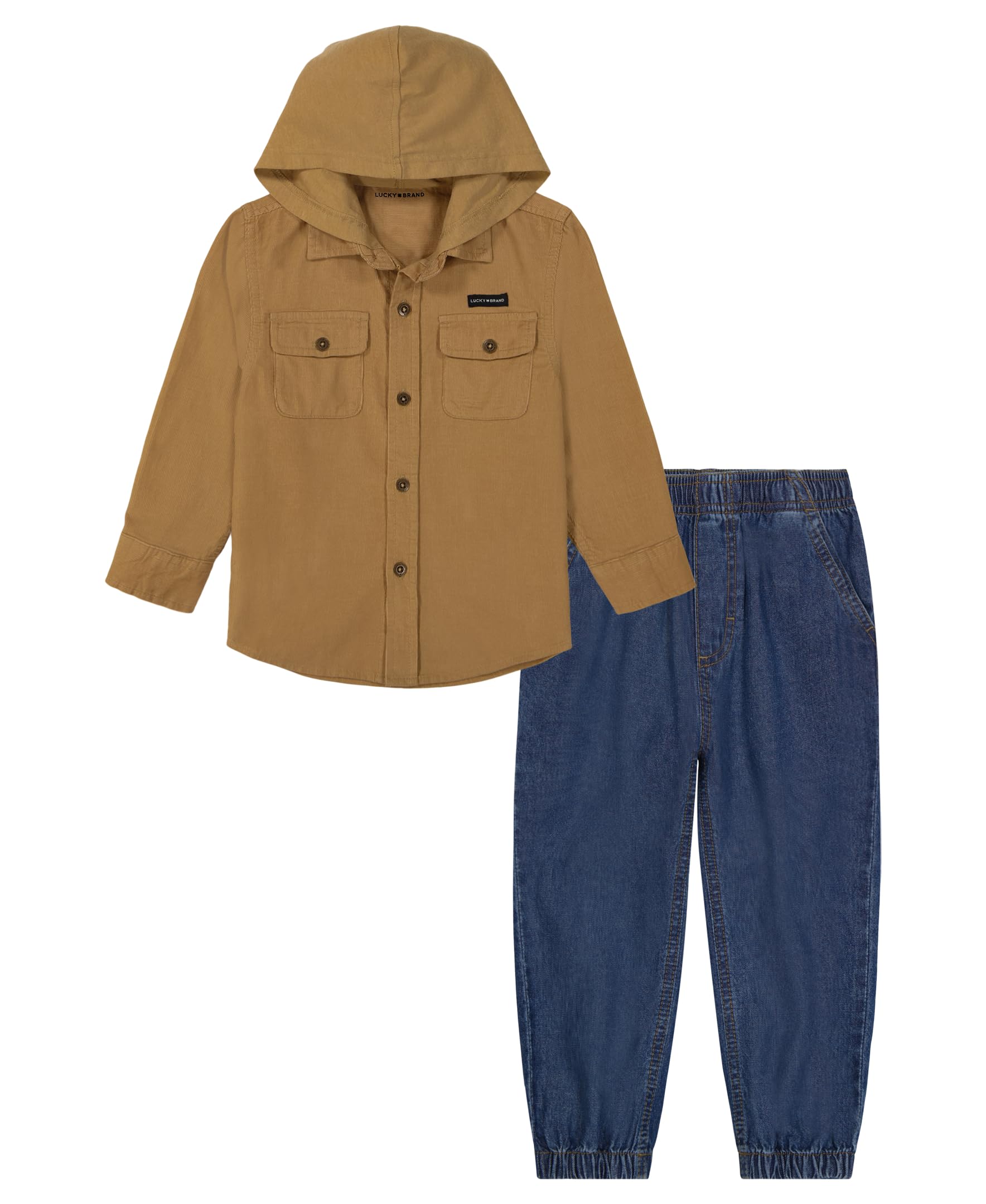 Lucky Brand Jungen 2-teiliges Strick-Set – Weich & Stylisch