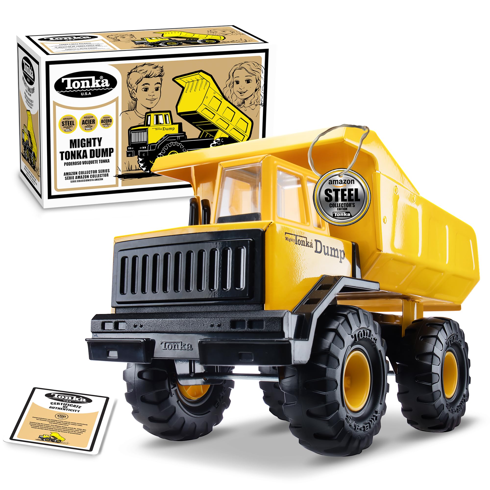 未使用箱付き☆MIGHTY Tonka トンカ BACKHOE バックホー 車