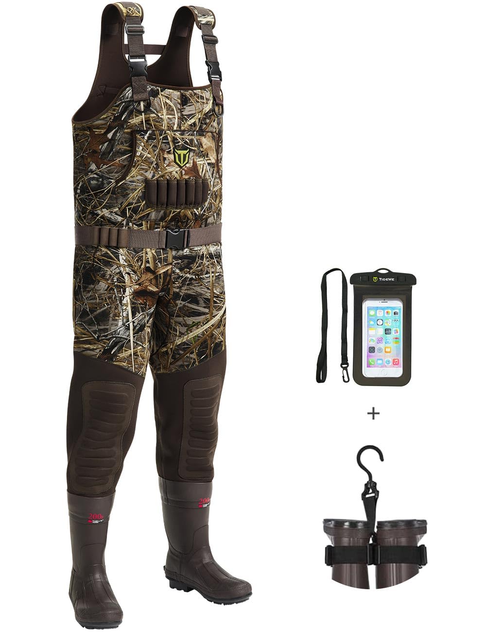 Duck Hunting Waders | Camo Waterproof Neoprene Waders For Men