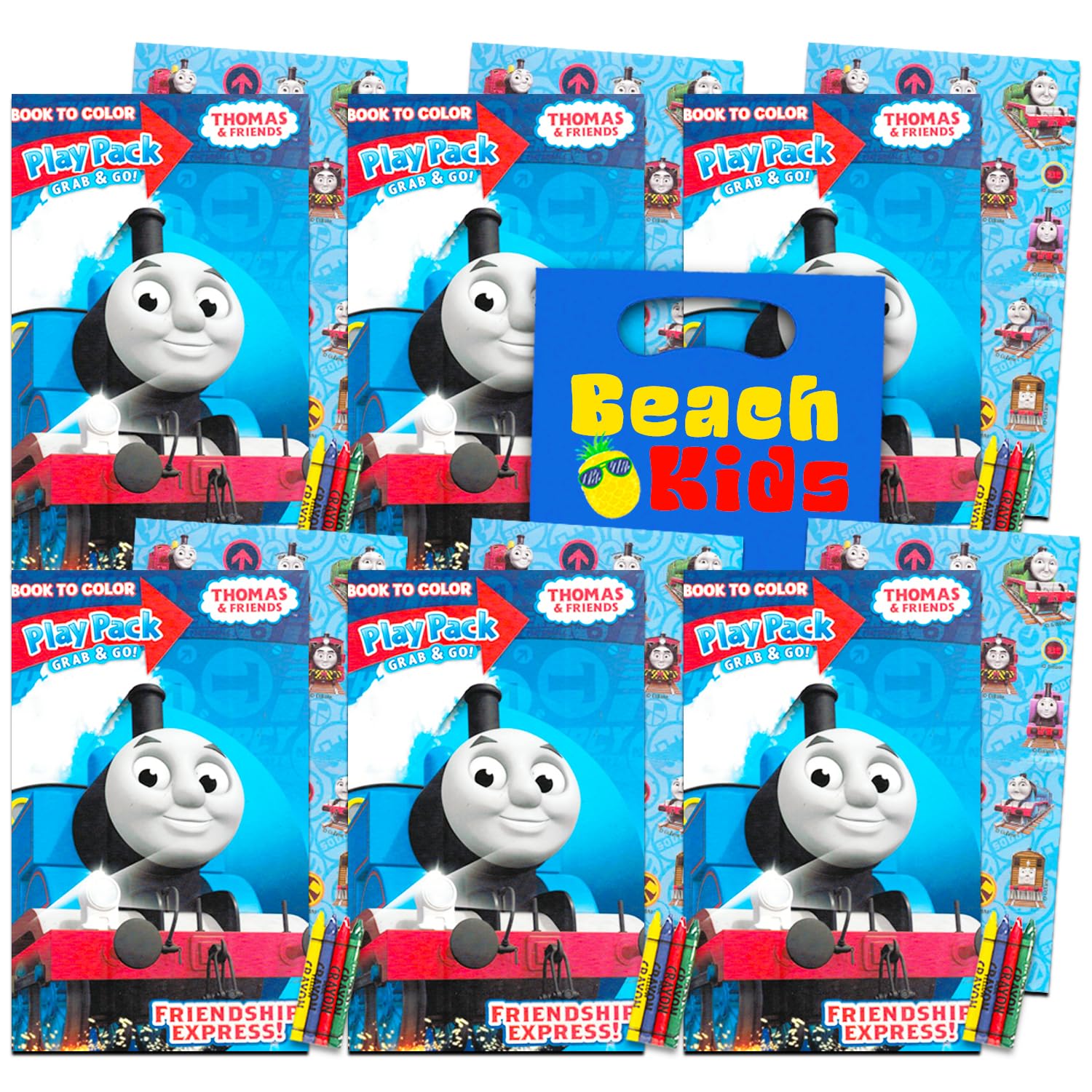 Thomas The Train Imagine Ink Book Set - Mess Free Coloring With Stickers