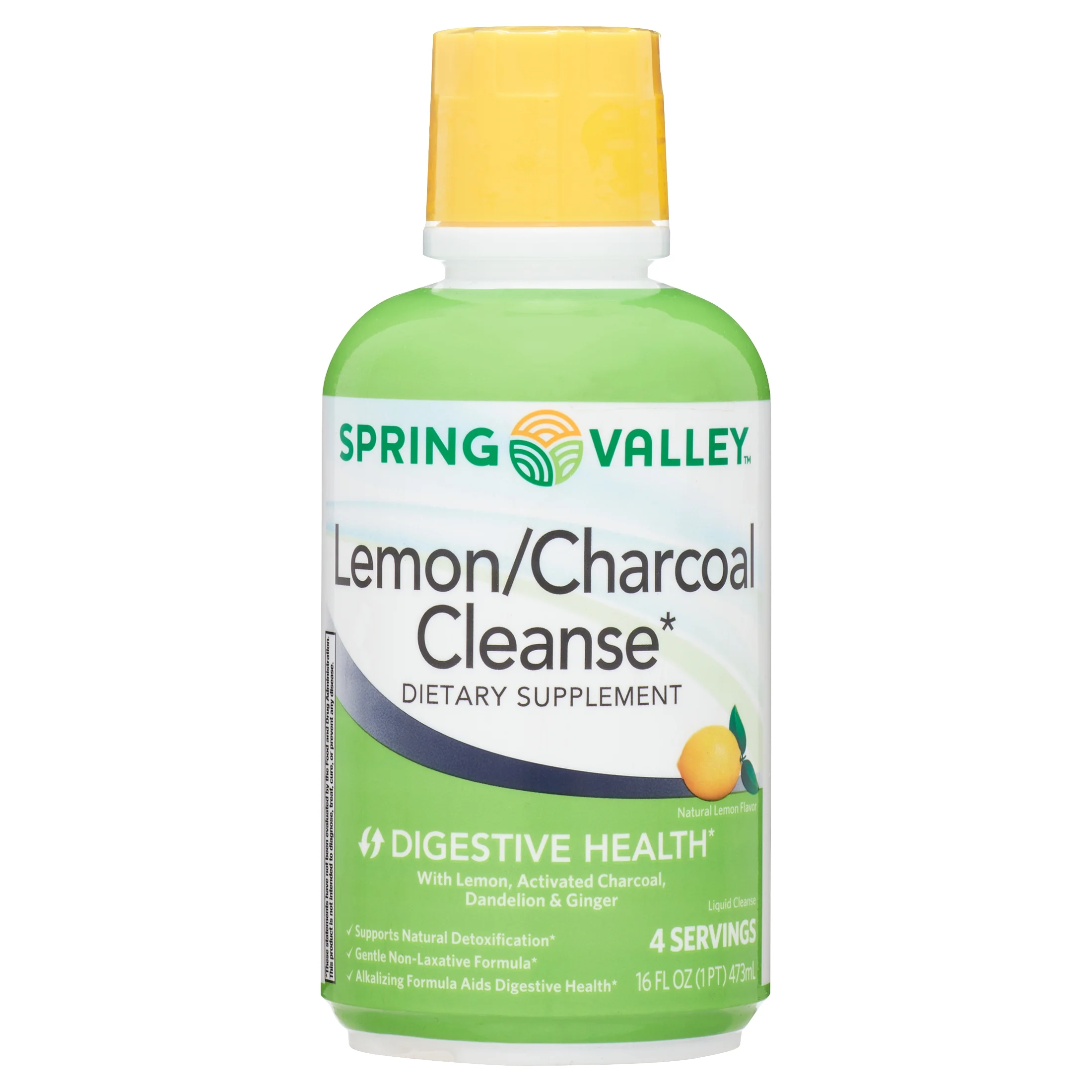 Spring Valley - Brandclub - Spring Valley Lemon/Charcoal Cleanse