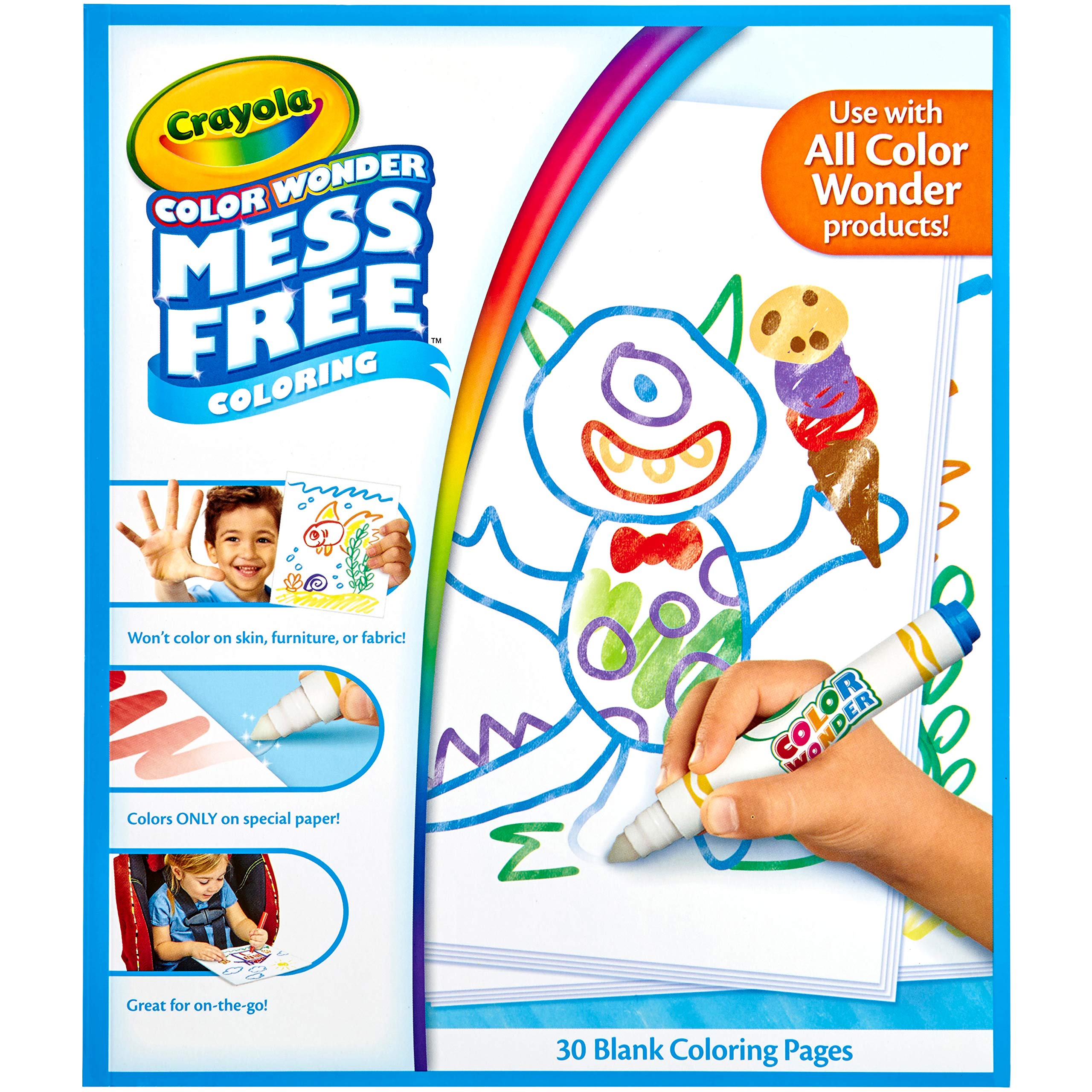 Crayola Beat Bugs Mal- & Stickerbuch – 32 Seiten, Mit über 50 Aufklebern, Ab 3 Jahren