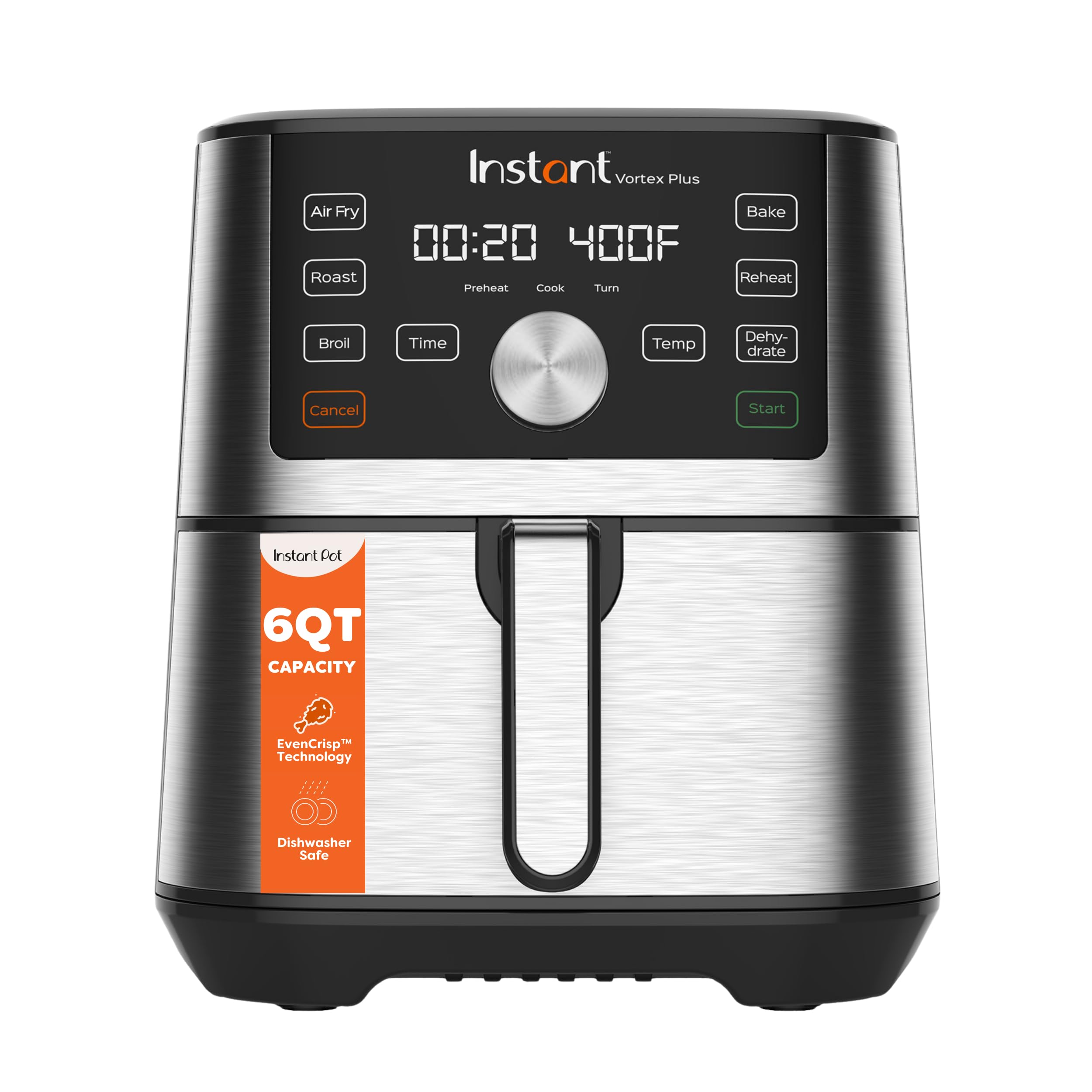 Instant Pot - Brandclub - Instant Pot 6QT VORTEX Plus Air Fryer, 6