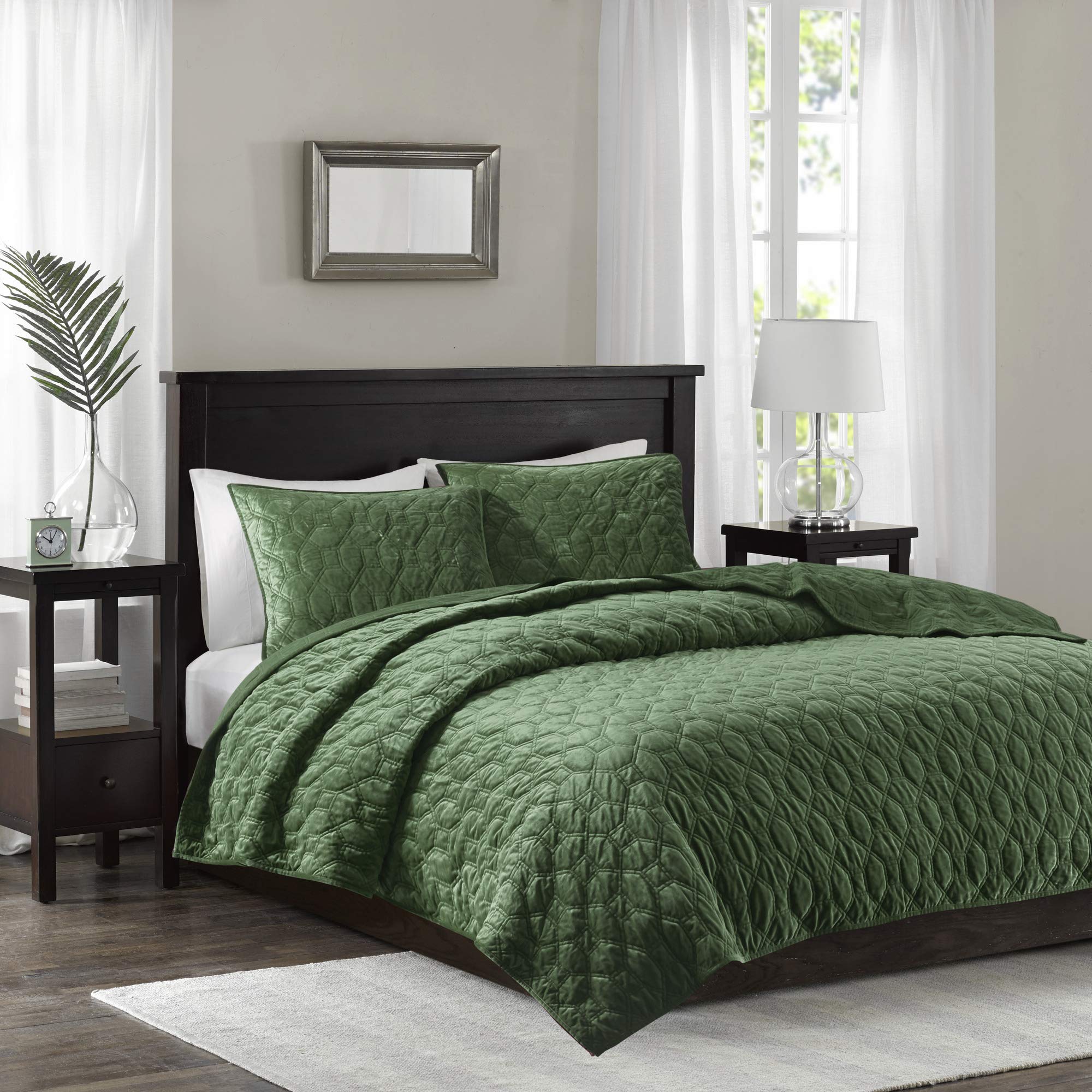 送料無料Madison Park Luna Quilt Modern Classic Design All Season, Breathable Coverlet Lightweight Bedding Set, Matching Shams, Decorative Pill並行輸入 : Madison Park Luna Quilt Modern Classic Design All