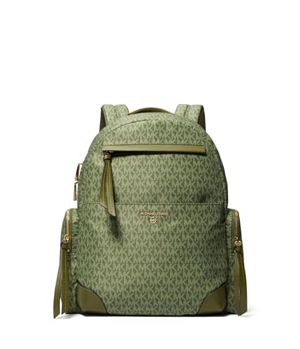 Michael Kors Olive Backpack with Gold Accents Michael Michael Kors Jaycee Medium Pebbled Leather Backpack  main image 4