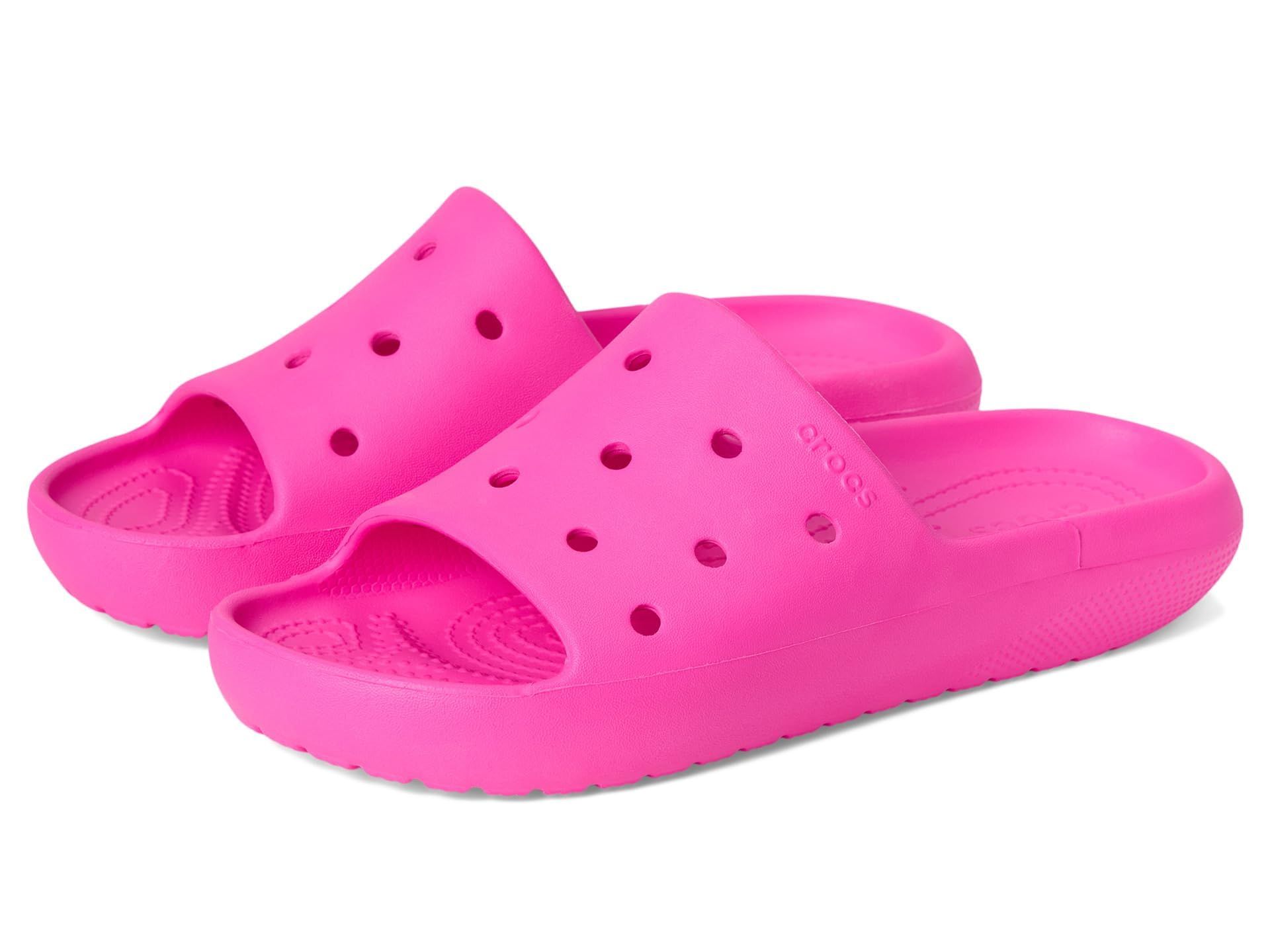 サンダル CROCS Men Sandals 25PCR210581 6ZW PINK Amazon.com | Crocs Slide Sandal, pink crush, 10 US | Mules